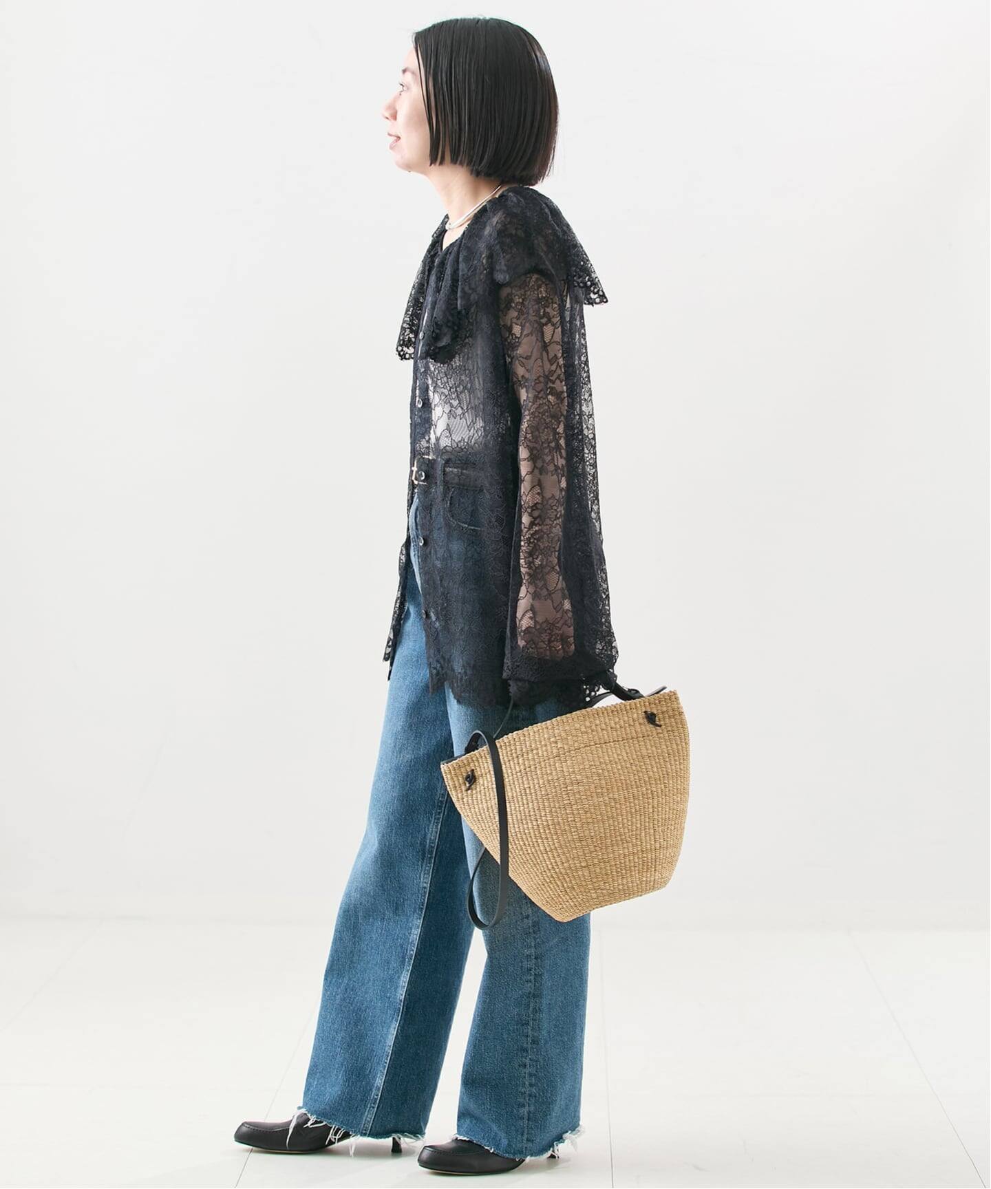 Uhr/ウーア】Lace Shirt：レースシャツ（シャツ／ブラウス）｜JOURNAL