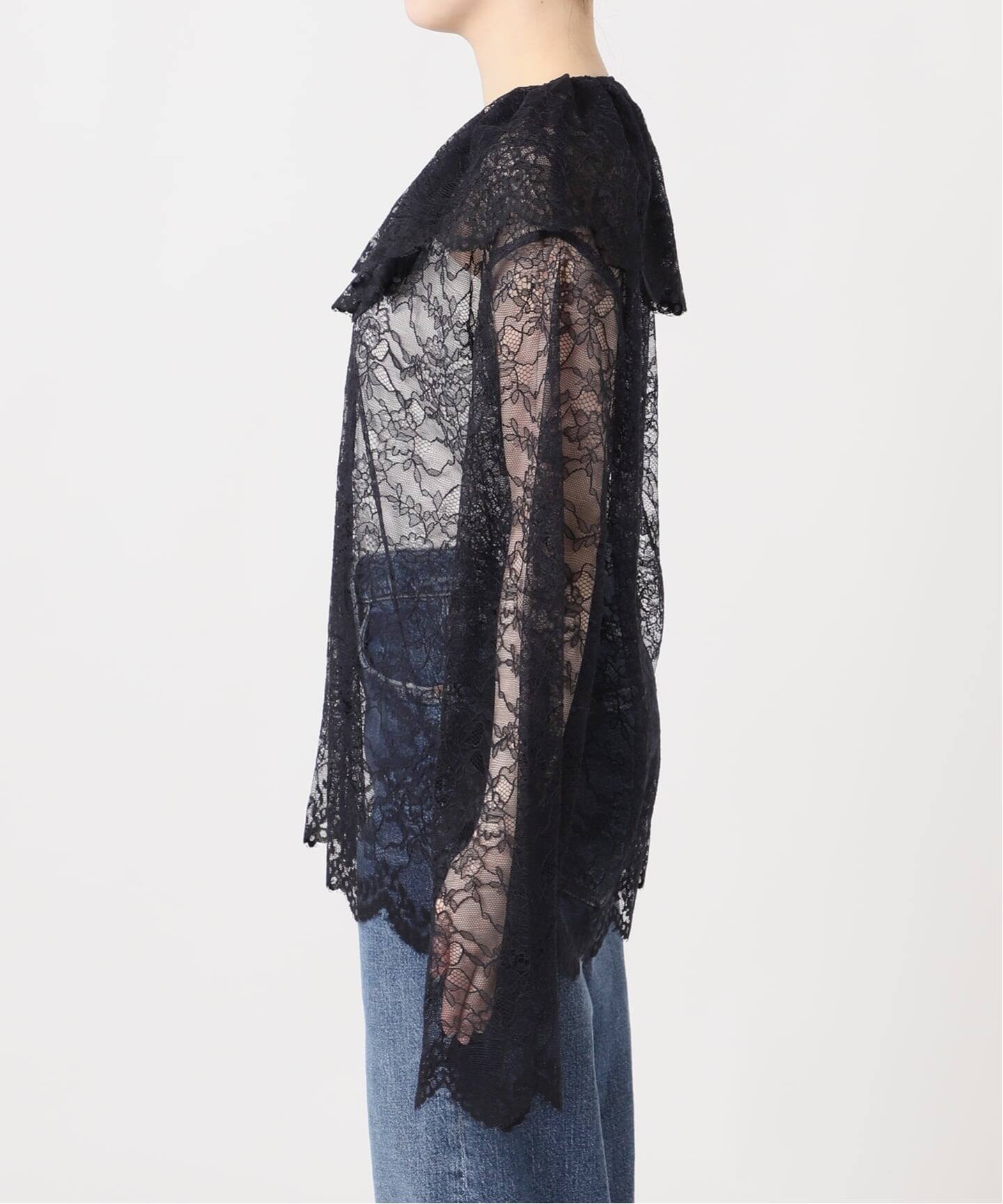 Uhr/ウーア】Lace Shirt：レースシャツ（シャツ／ブラウス）｜JOURNAL