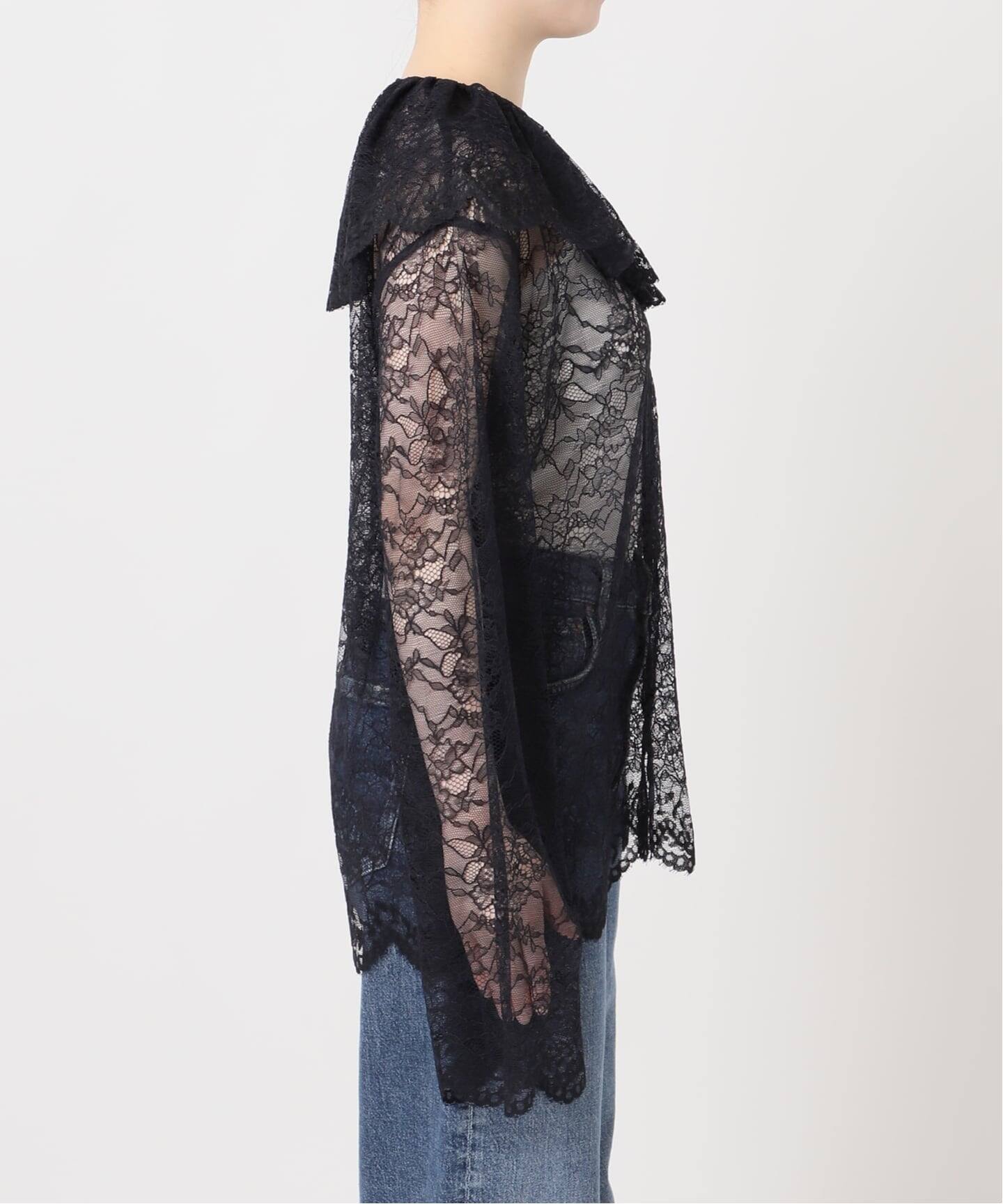 Uhr/ウーア】Lace Shirt：レースシャツ（シャツ／ブラウス）｜JOURNAL 