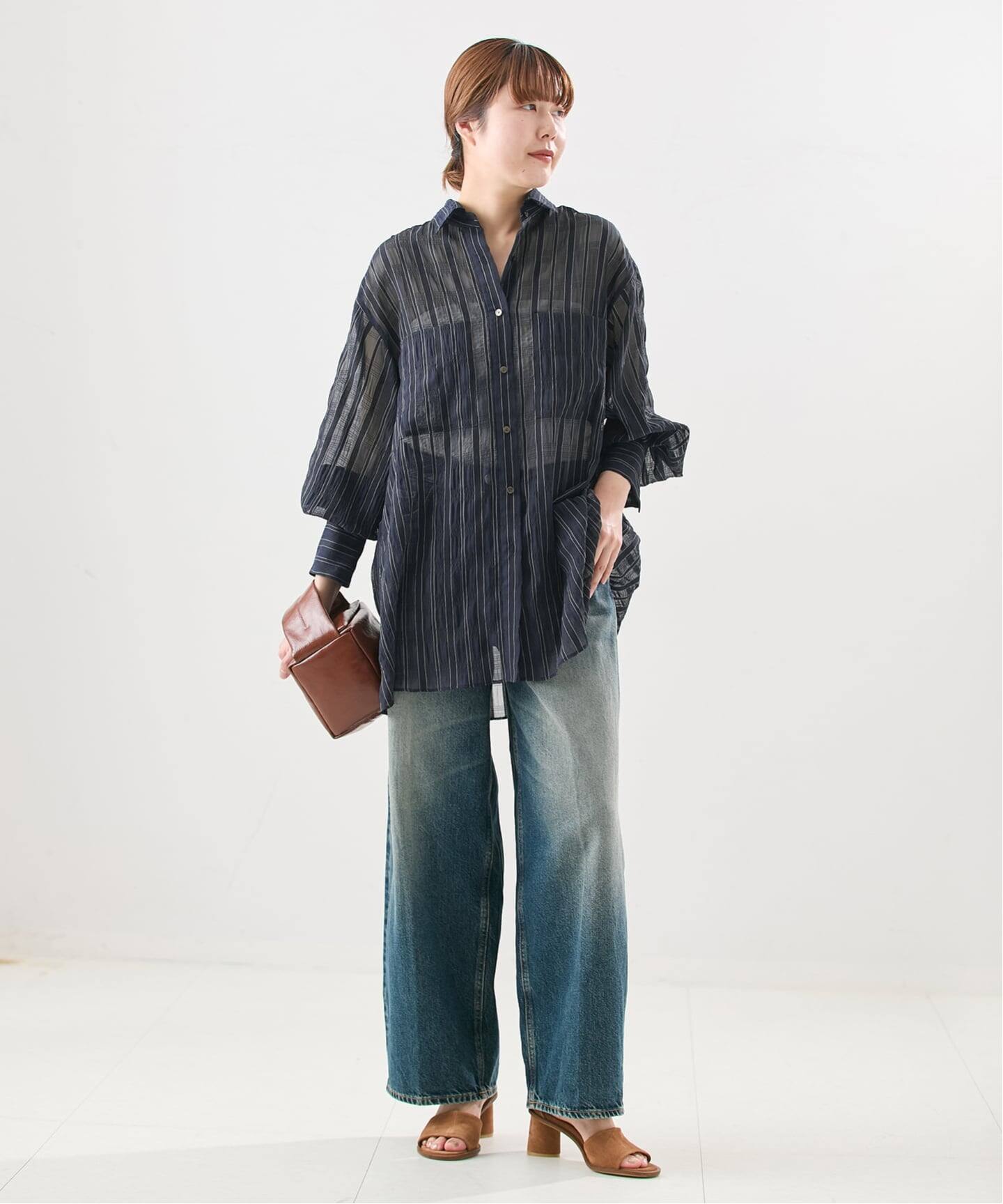Uhr/ウーア】 Sheer Shirt：シャツ（シャツ／ブラウス）｜JOURNAL 