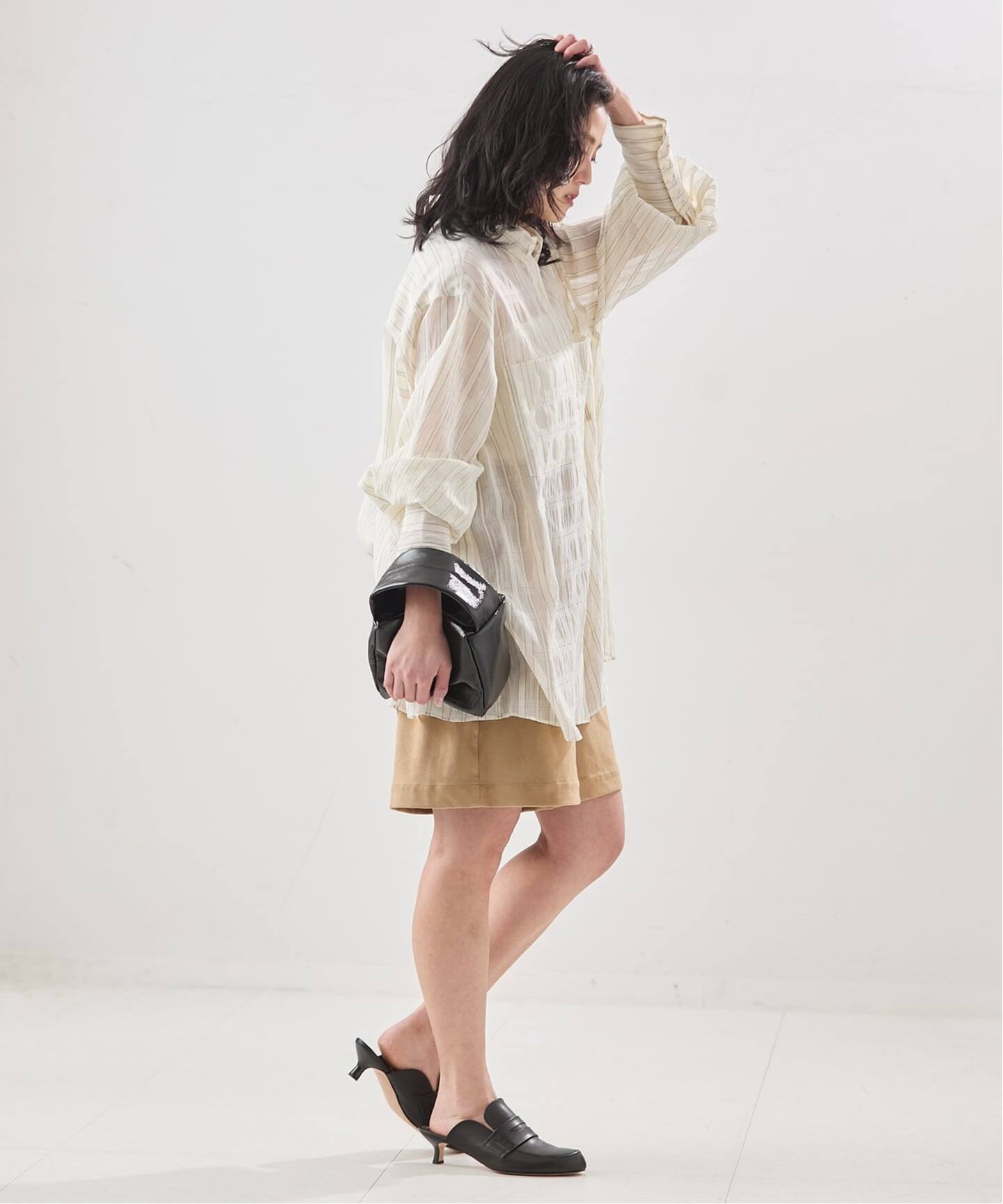 Uhr/ウーア】 Sheer Shirt：シャツ（シャツ／ブラウス）｜JOURNAL