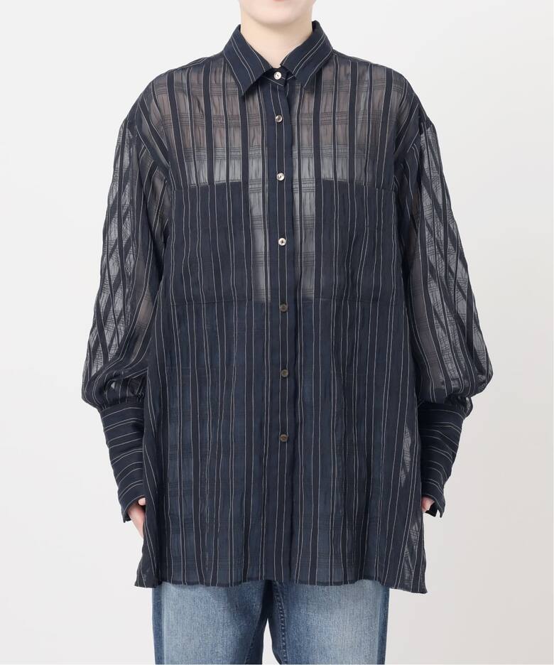 Uhr/ウーア】 Sheer Shirt：シャツ（シャツ／ブラウス）｜JOURNAL 