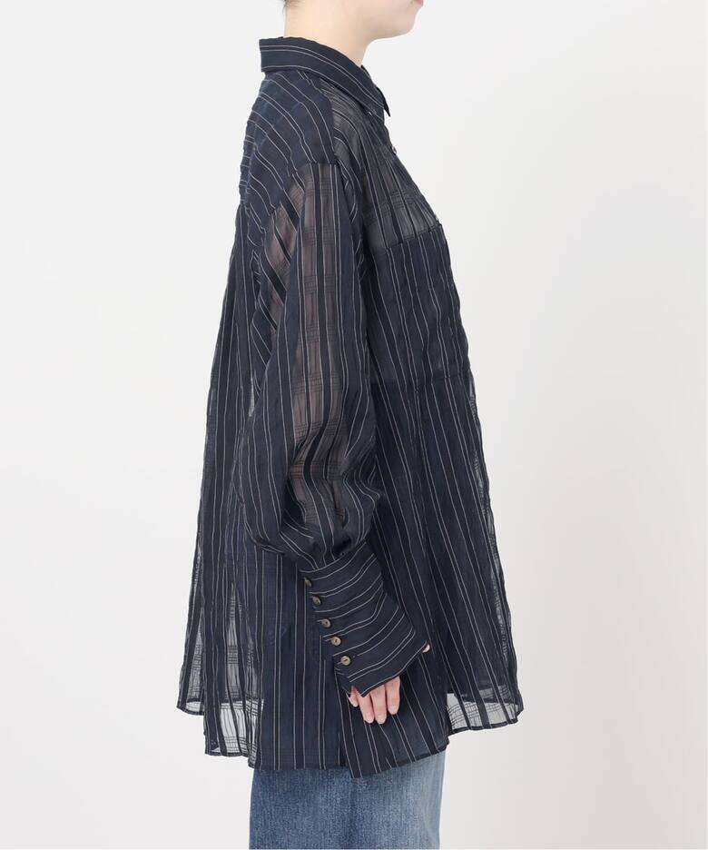 Uhr/ウーア】 Sheer Shirt：シャツ（シャツ／ブラウス）｜JOURNAL 