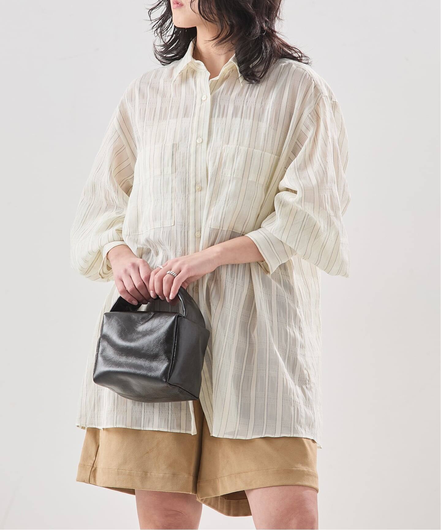 Uhr/ウーア】 Sheer Shirt：シャツ（シャツ／ブラウス）｜JOURNAL 