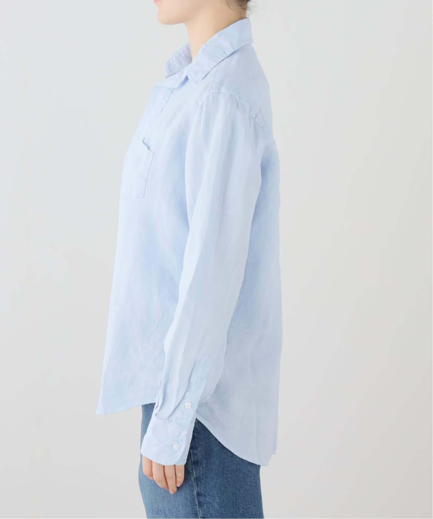 Deuxieme Classe FRANK＆EILEEN WASHED シャツ FRANK&EILEEN/フランクアンドアイリーン】STONEWASHED SHIRT（シャツ