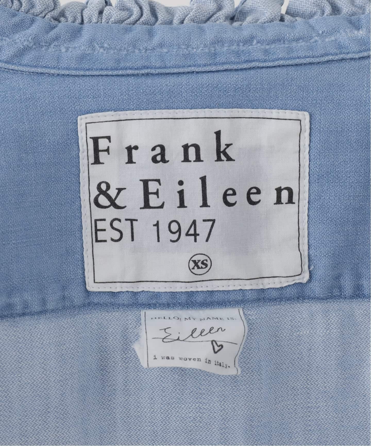 FRANK＆EILEEN /フランクアンドアイリーン】Famous Denim：シャツ