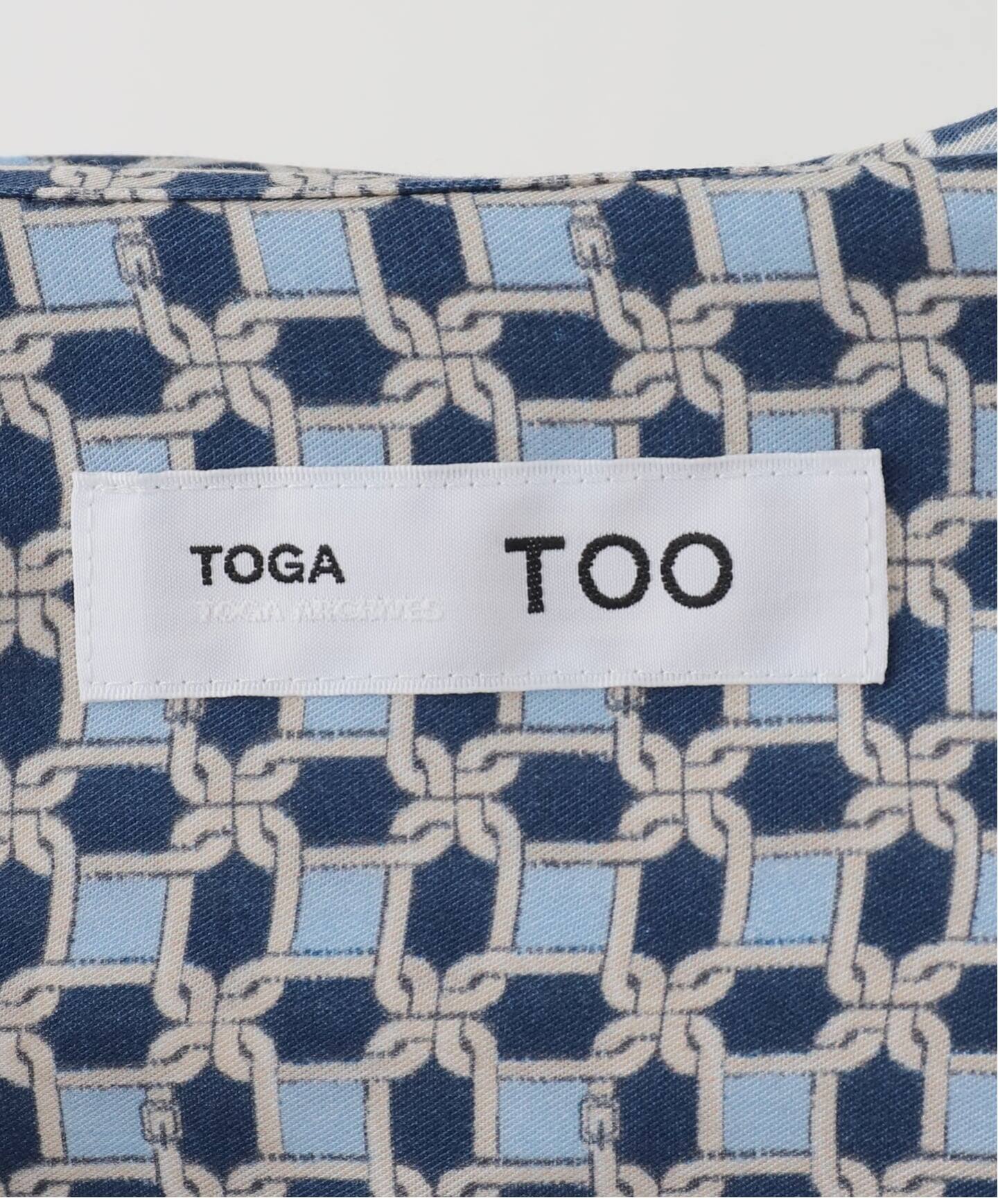 TOGA TOO/トーガトゥ Inner print shirt シャツ（シャツ／ブラウス