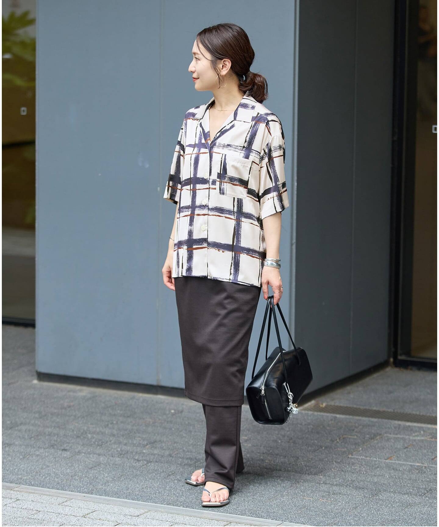 Multi Satin Pt Piping シャツ（シャツ／ブラウス）｜JOURNAL STANDARD 
