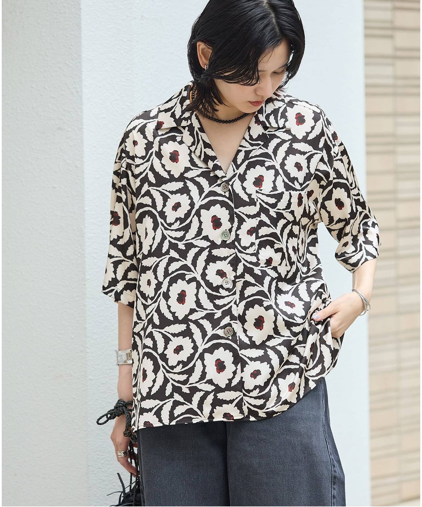 Multi Satin Pt Piping シャツ（シャツ／ブラウス）｜JOURNAL STANDARD 