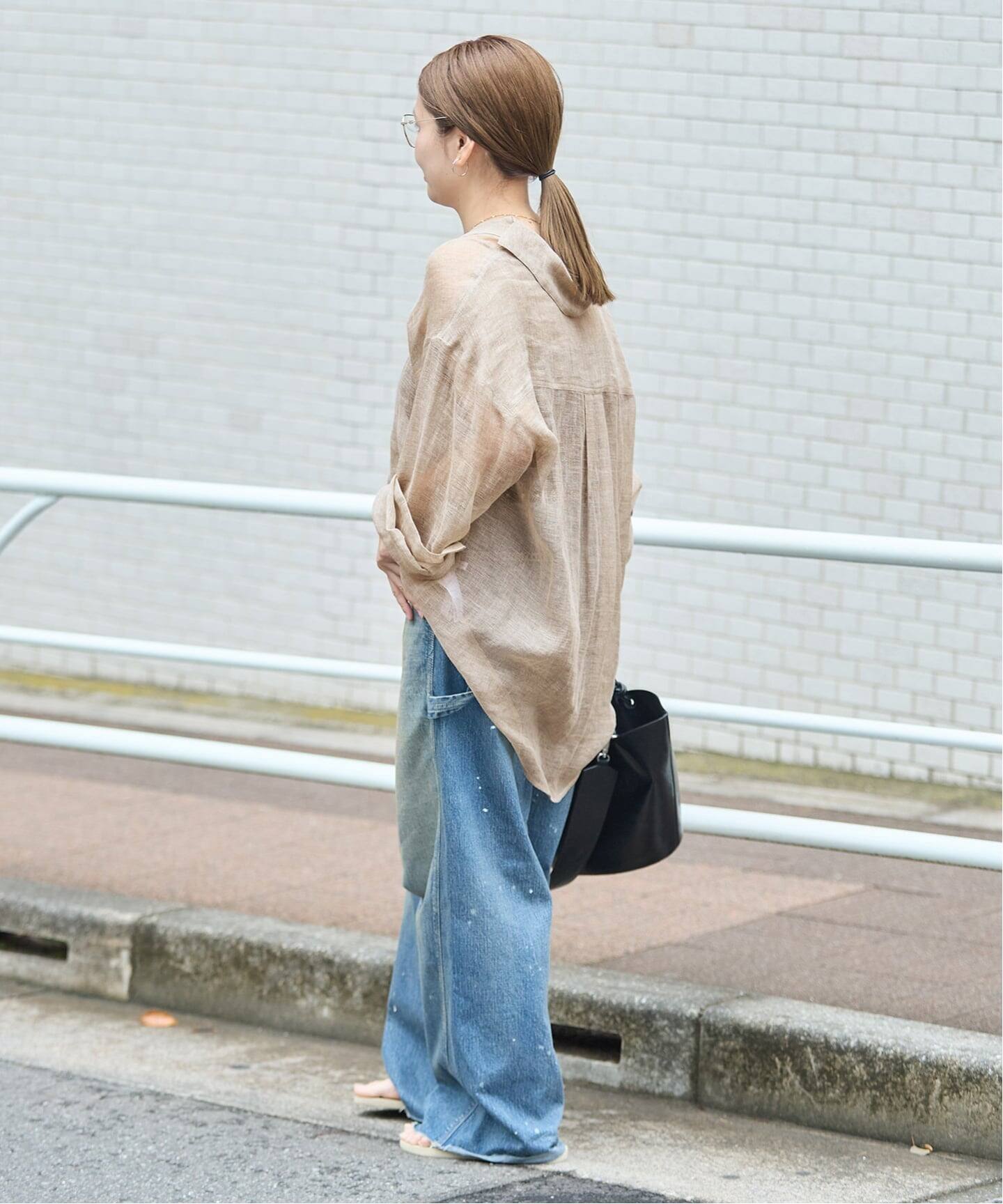 追加》リネンメッシュシャツ（シャツ／ブラウス）｜JOURNAL STANDARD