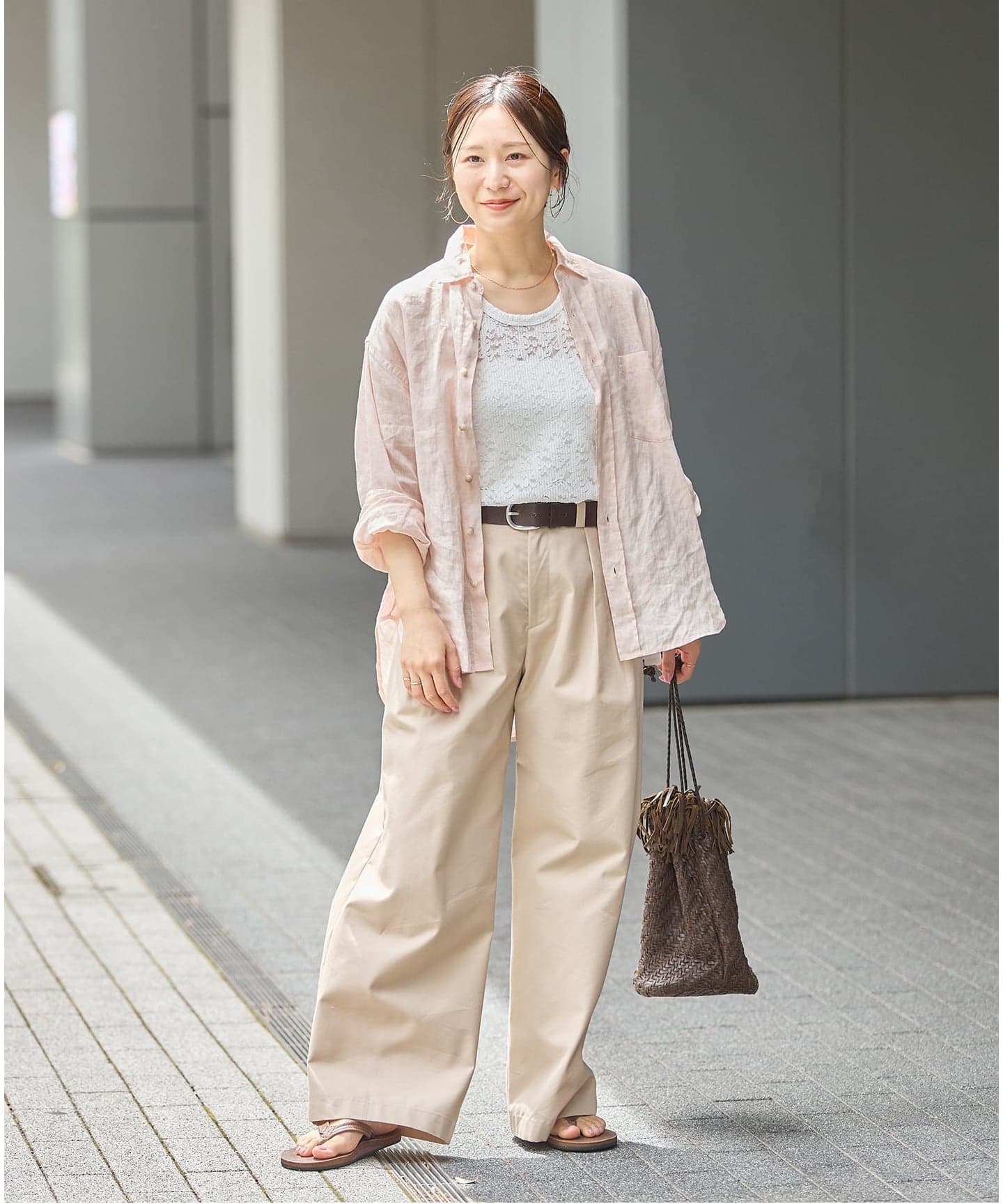 リネンレギュラーカラーシャツ（シャツ／ブラウス）｜JOURNAL STANDARD