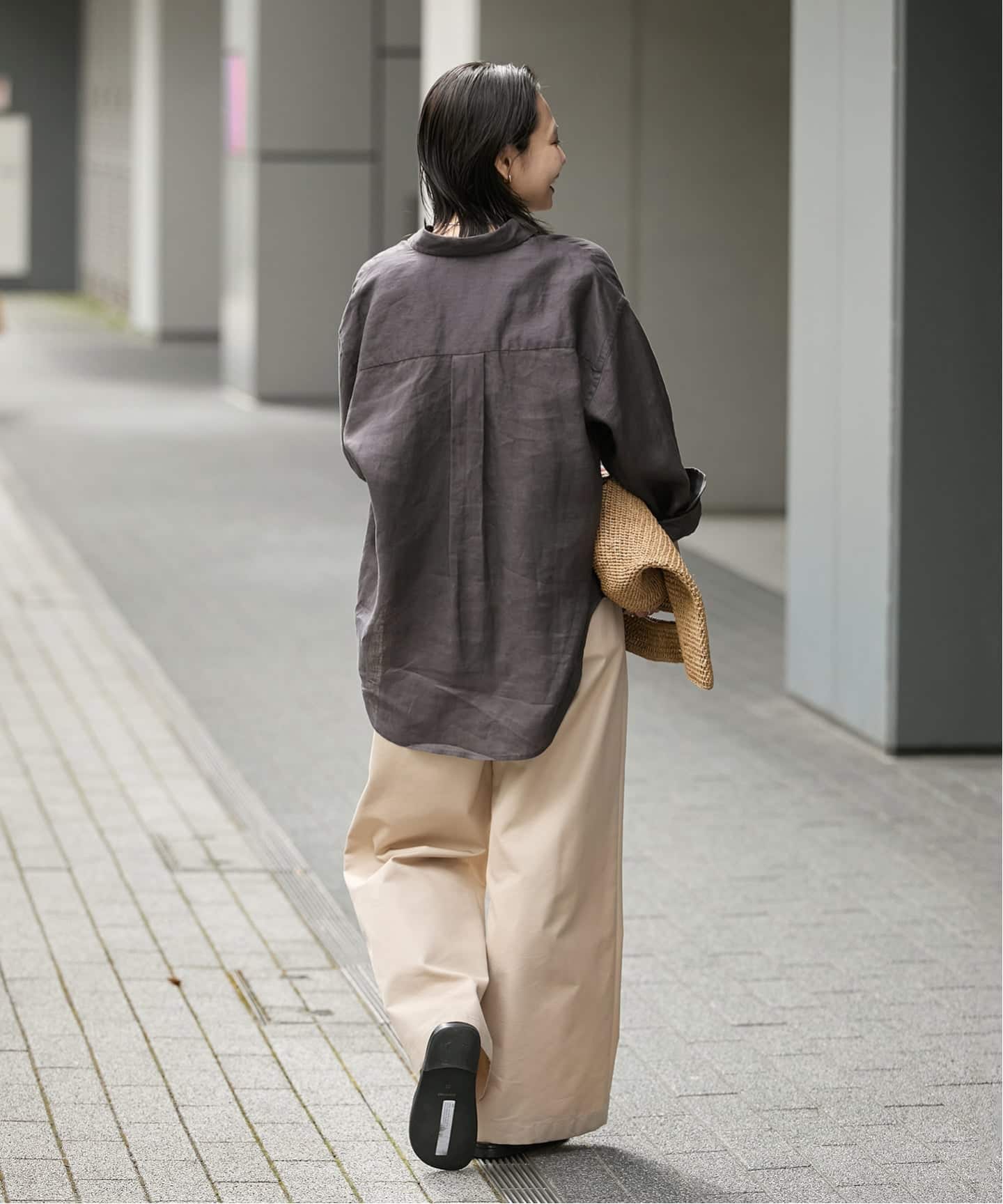 リネンレギュラーカラーシャツ（シャツ／ブラウス）｜JOURNAL STANDARD