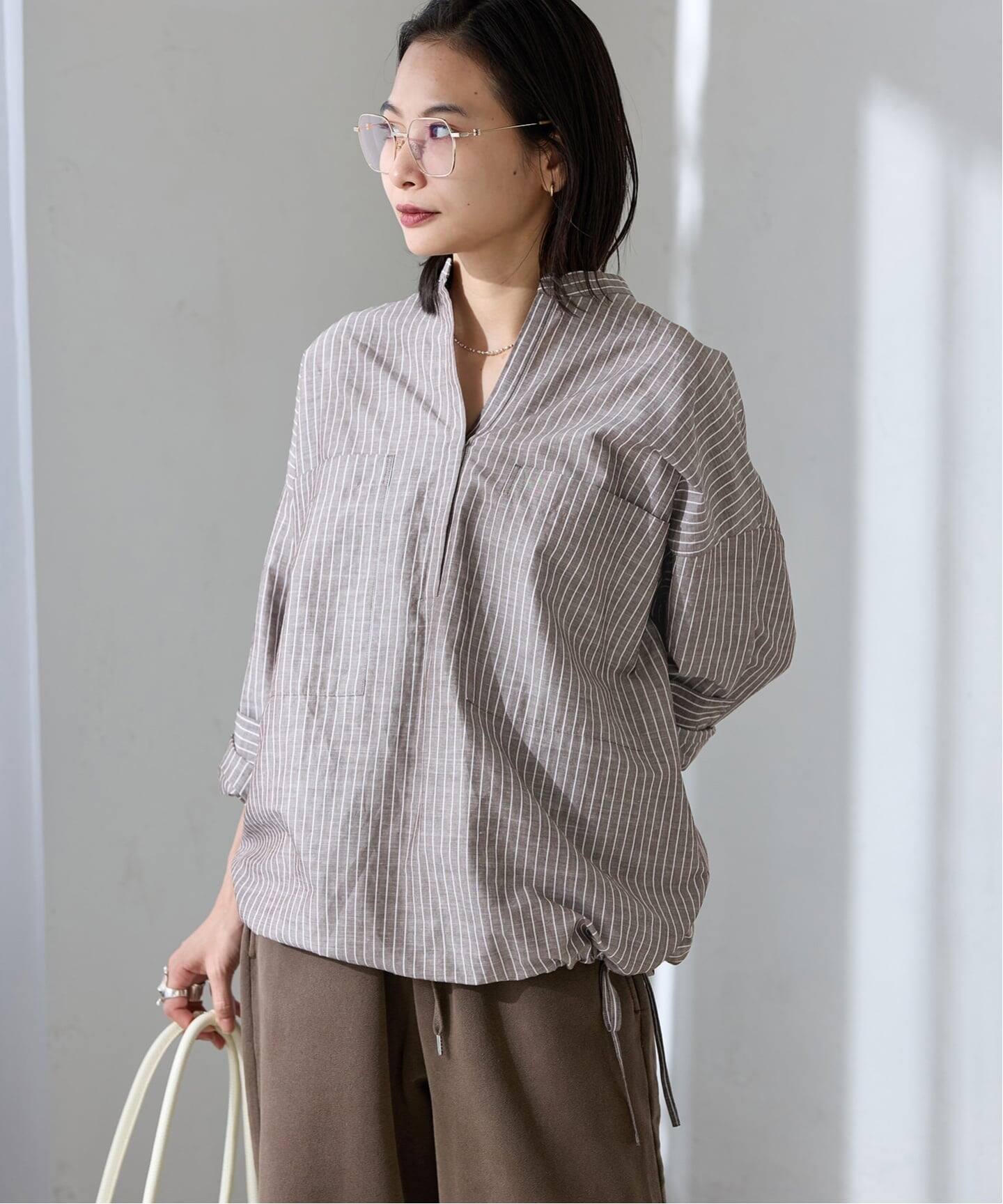 追加予約》ハードマンズリネンコットンスキッパーシャツ（シャツ