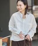 《予約》コットンキカレーススキッパーシャツ