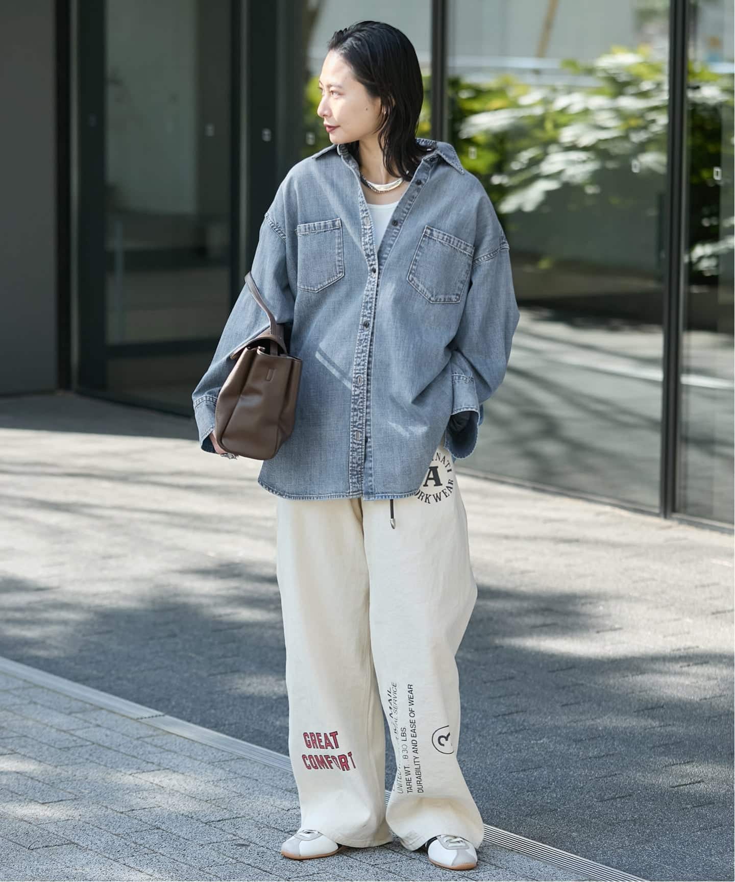 25SS ジャーナルスタンダード　ライトオンスデニムシャツ 追加》ライトオンスデニムシャツ（シャツ／ブラウス）｜JOURNAL