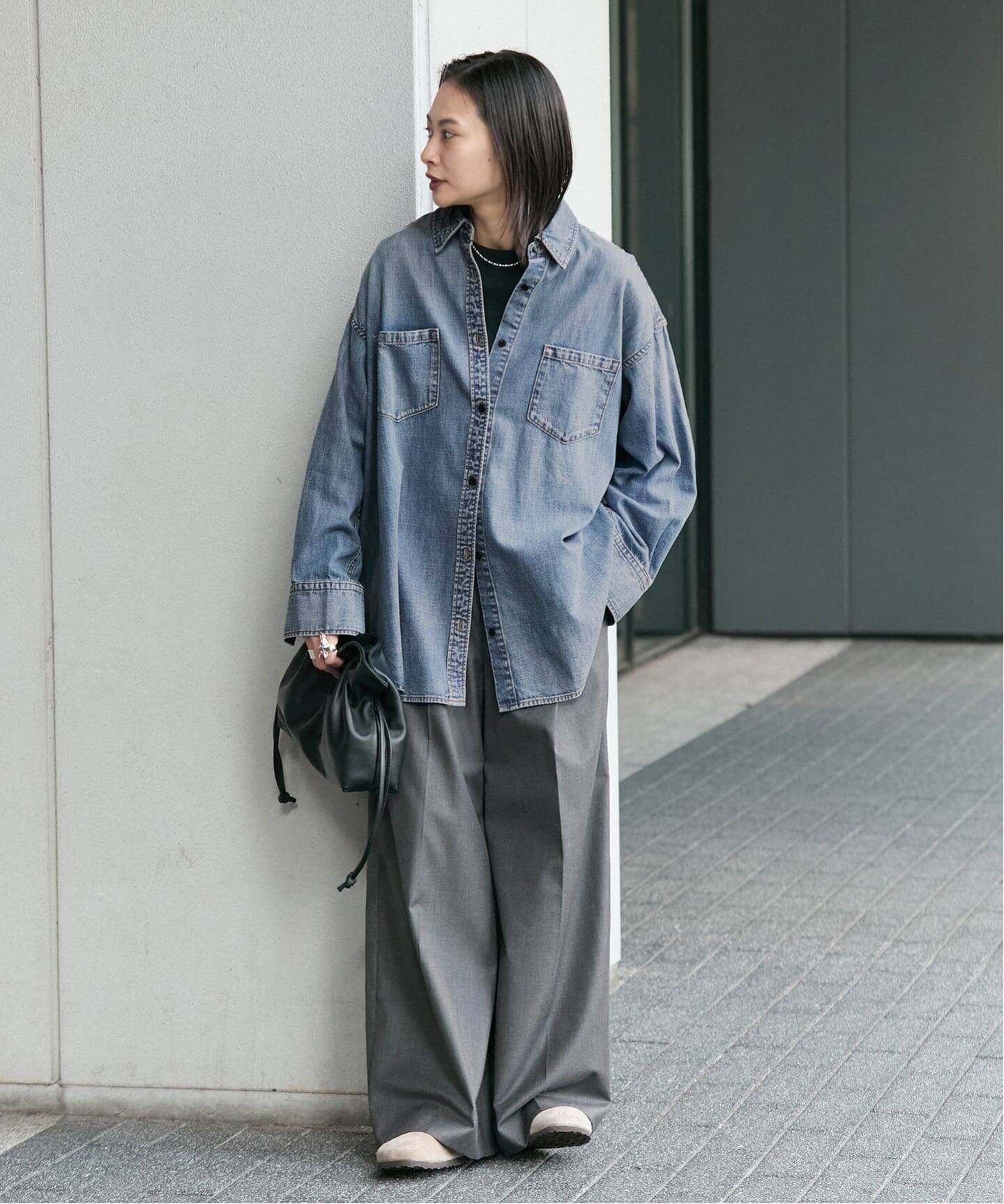 追加》ライトオンスデニムシャツ（シャツ／ブラウス）｜JOURNAL