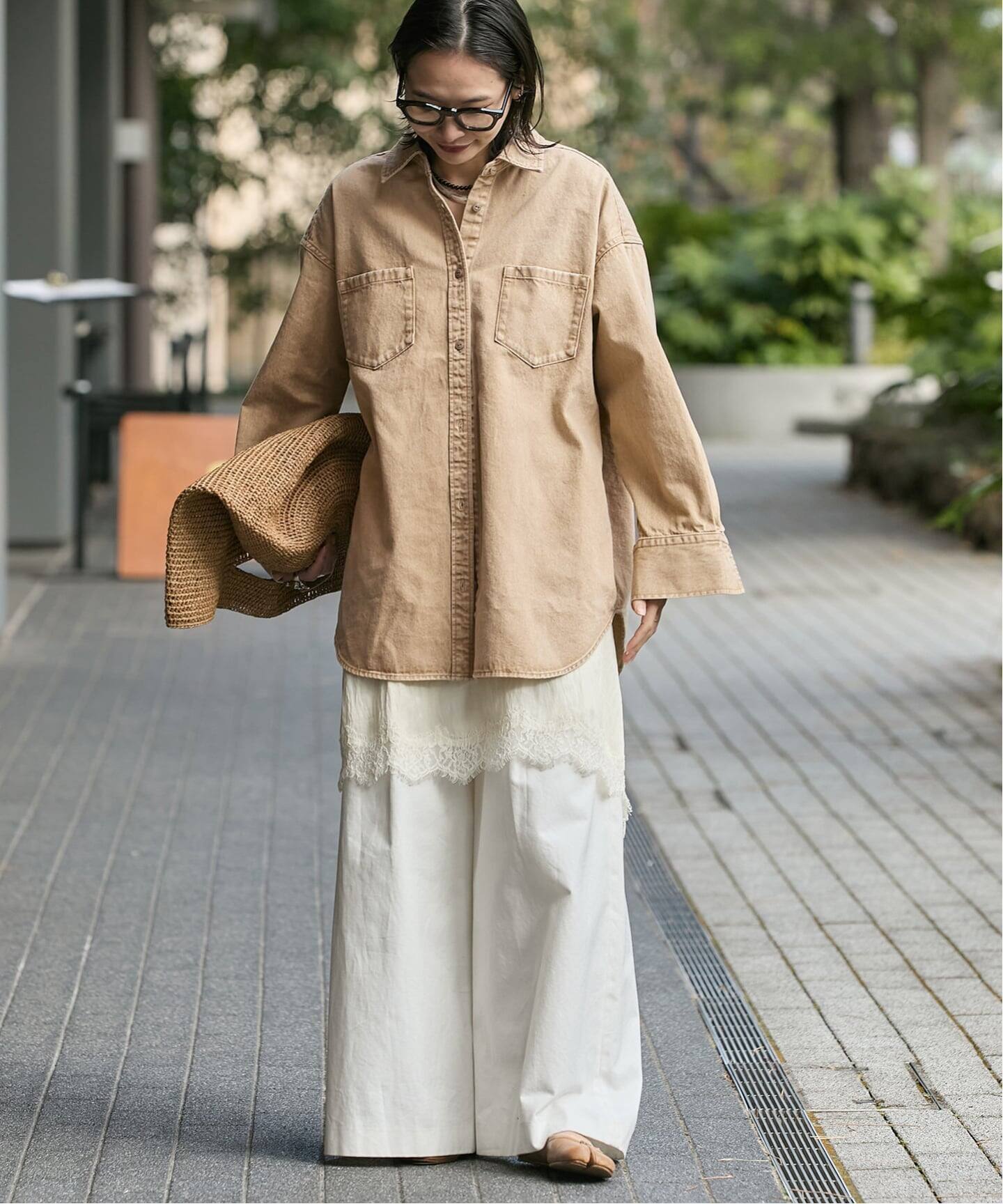 追加予約》ライトオンスデニムシャツ（シャツ／ブラウス）｜JOURNAL