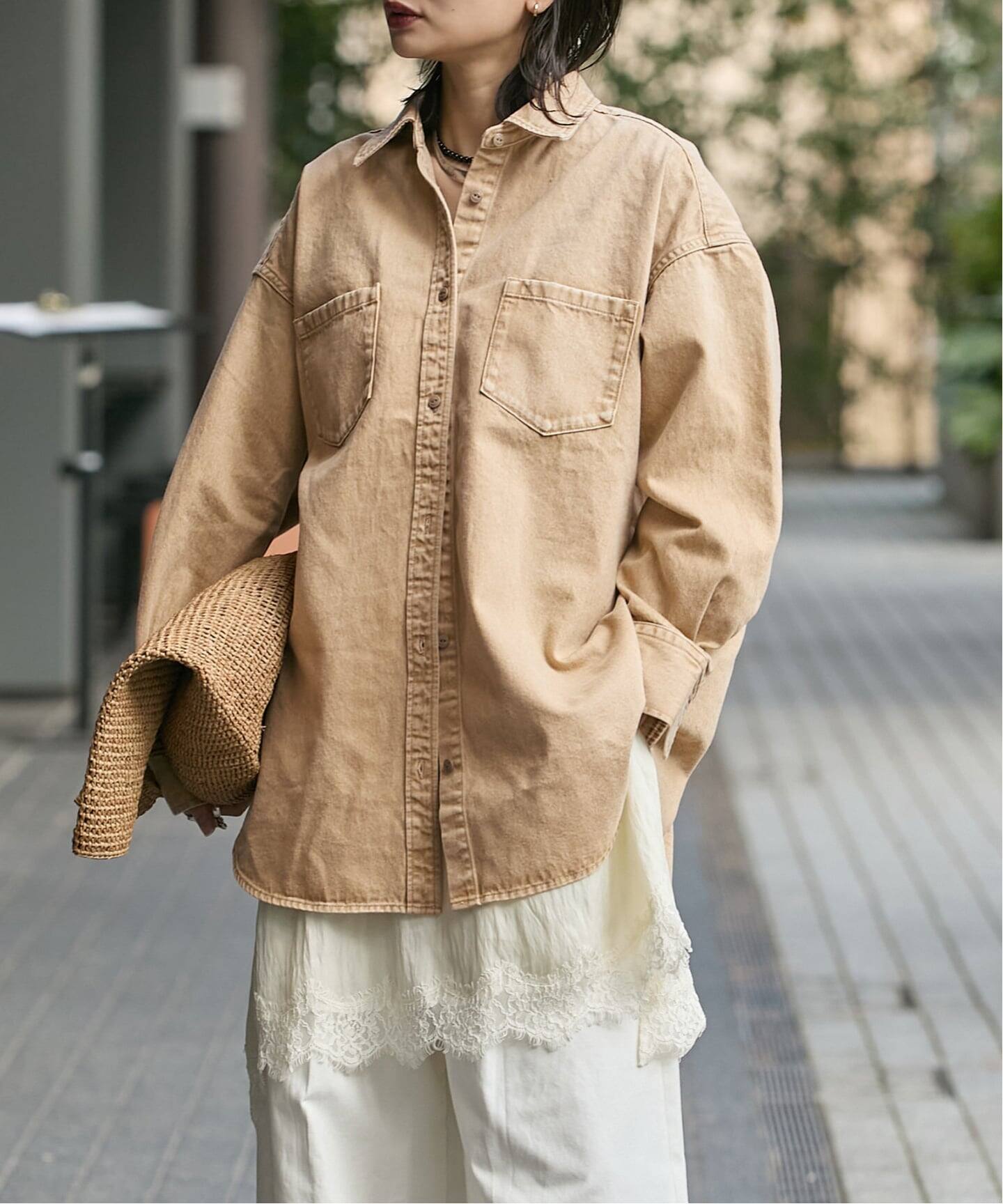 JOURNAL STANDARD ライトオンスデニムシャツ JOURNAL STANDARD（ジャーナルスタンダード）の「《予約》ライトオンス