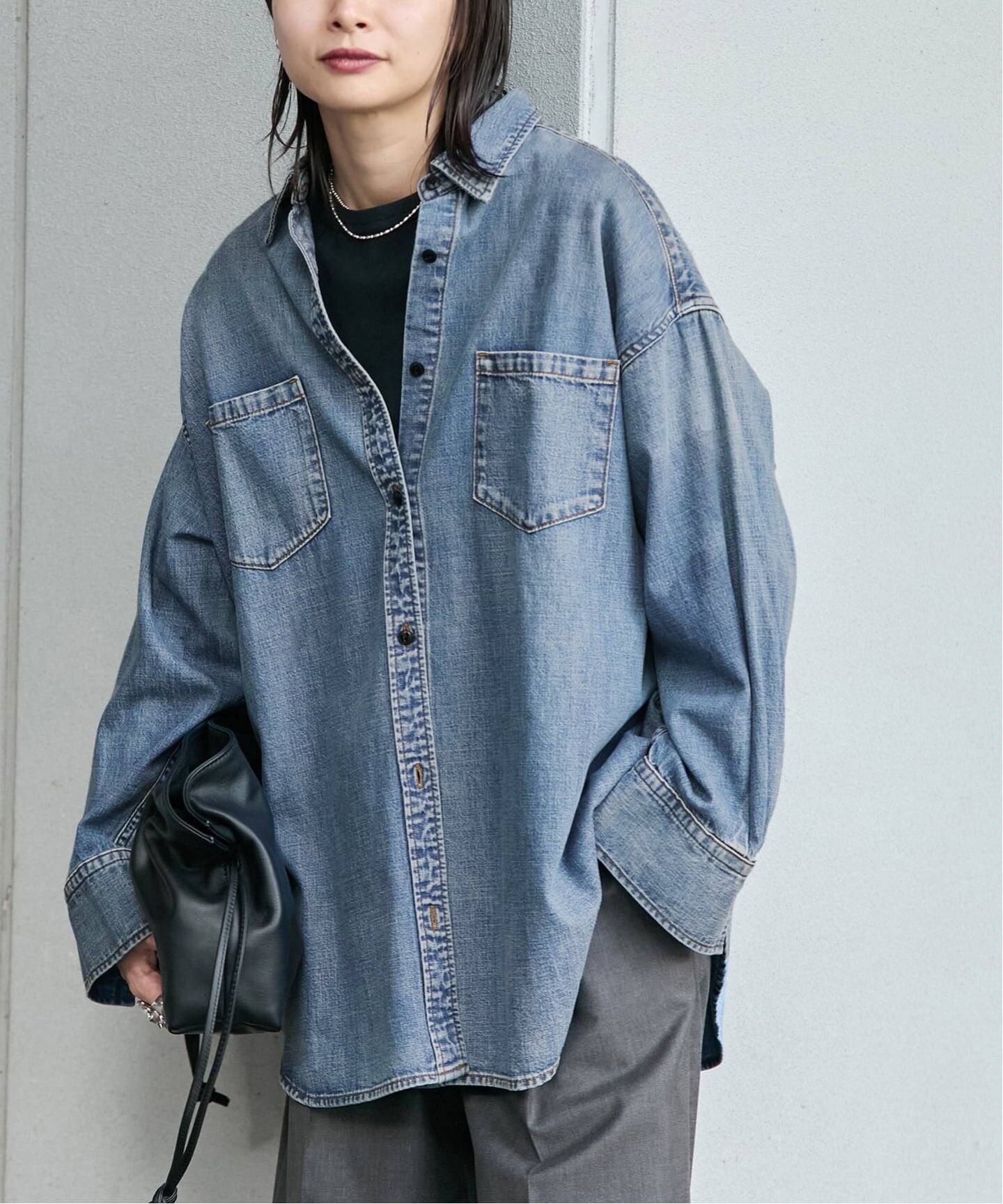 追加》ライトオンスデニムシャツ（シャツ／ブラウス）｜JOURNAL