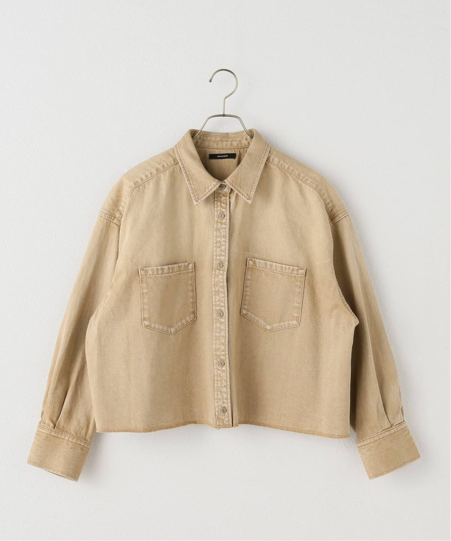 ライトオンスデニムクロップドシャツ（シャツ／ブラウス）｜JOURNAL