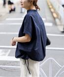 《追加予約》ハードマンズリネンコットンフレンチスリーブスキッパーシャツ