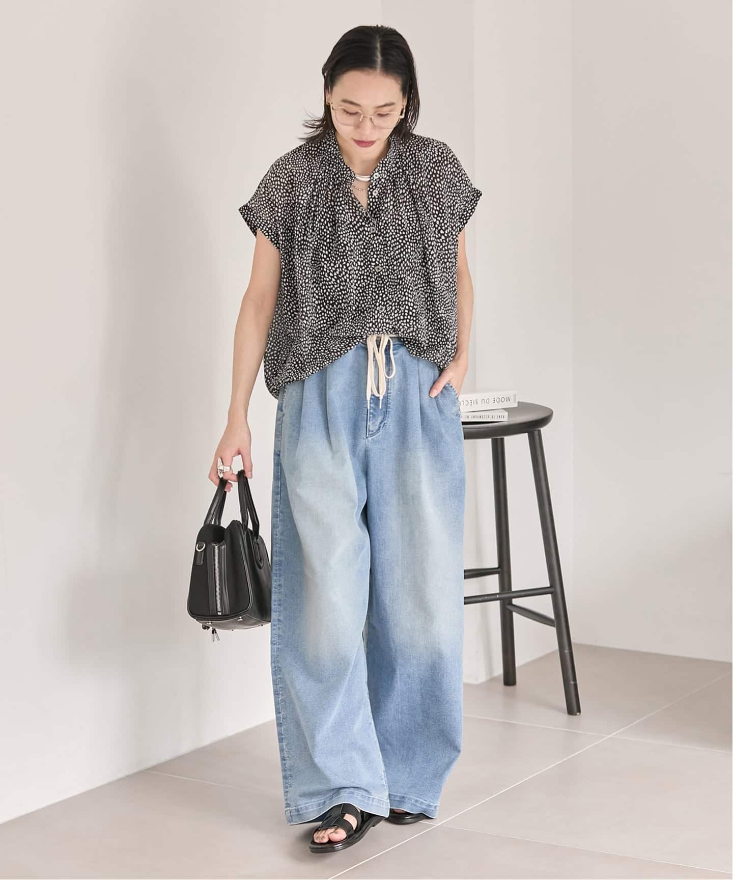 美品✨ ジャーナルスタンダード 80ローンタックボリューム シャツ 25年モデル 追加2》80ローンタックボリュームシャツ（シャツ／ブラウス）｜JOURNAL