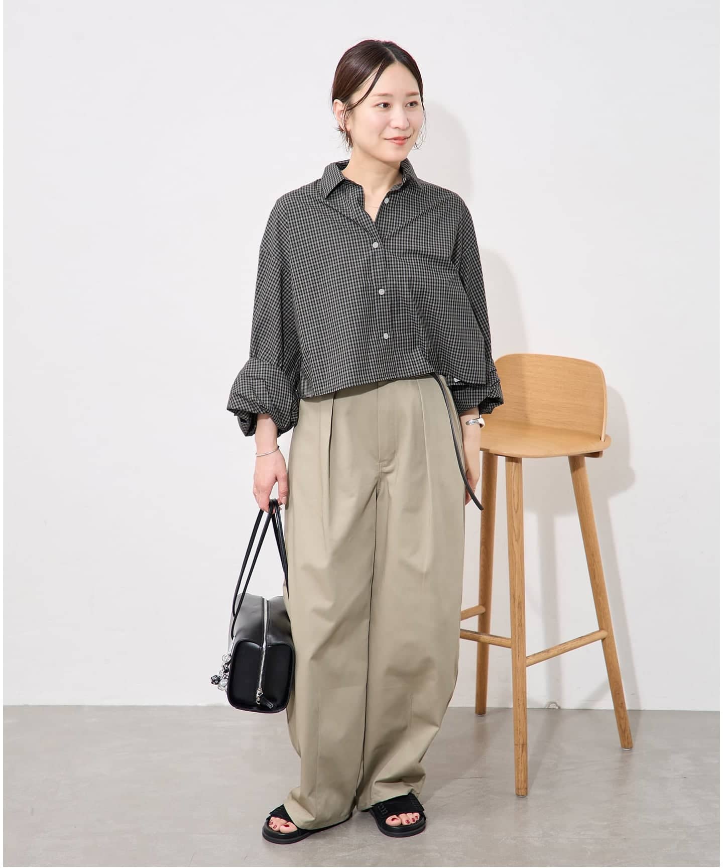 UTILITY TYPEWRITER クロップドシャツ（シャツ／ブラウス）｜JOURNAL