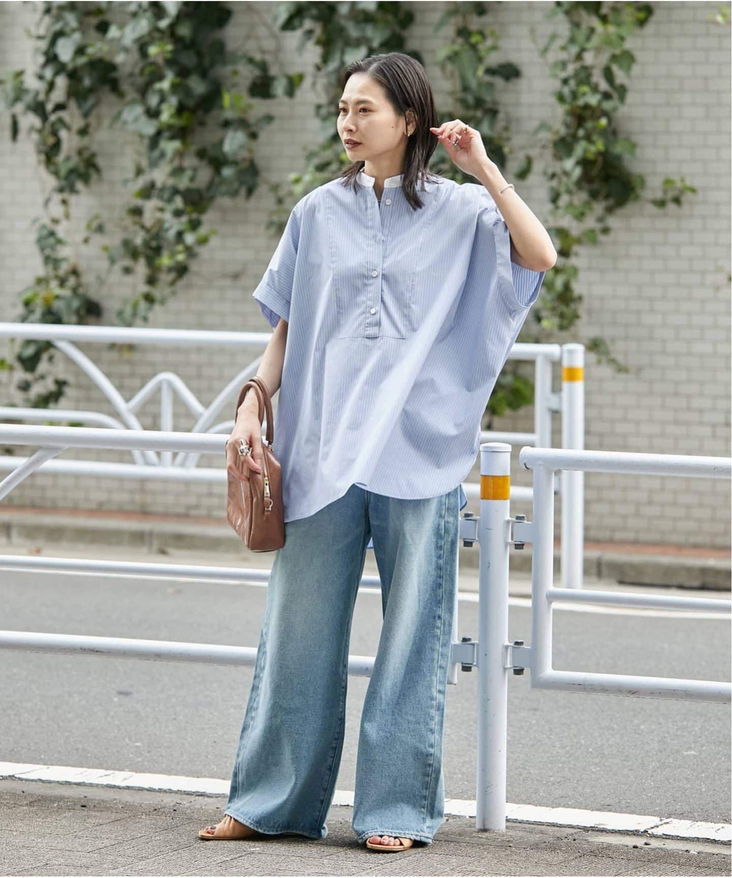 ☆新品タグ付☆ジャーナルスタンダード SO フロントブザムハーフスリーブシャツ 完全受注生産】《追加》SO フロントブザムハーフスリーブシャツ