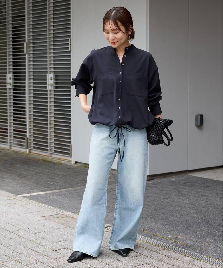 追加予約》ウーリッシュツイルタックボリュームシャツ（シャツ