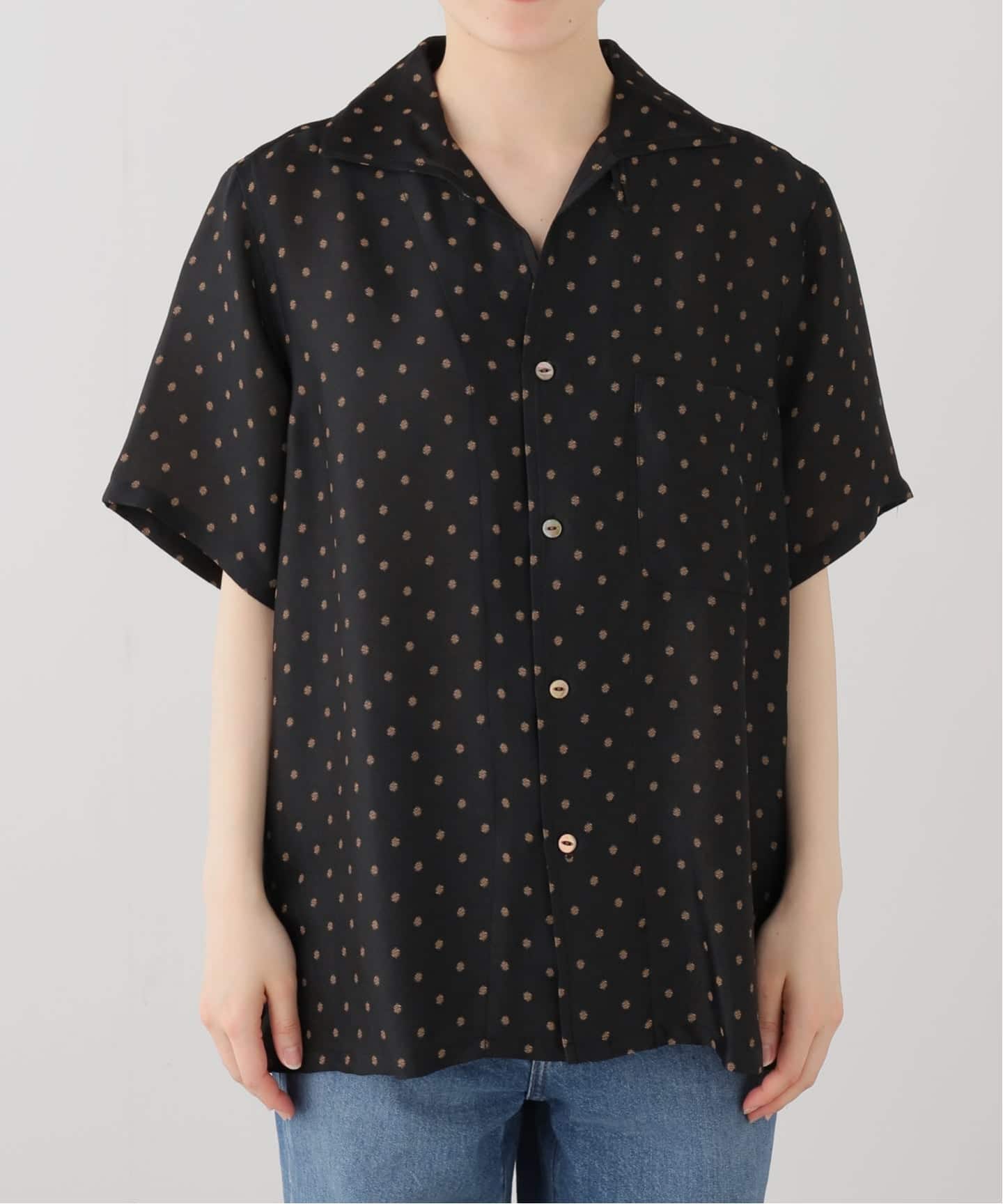NEEDLES / ニードルズ】 S/S Italian Collar Shirt（シャツ／ブラウス