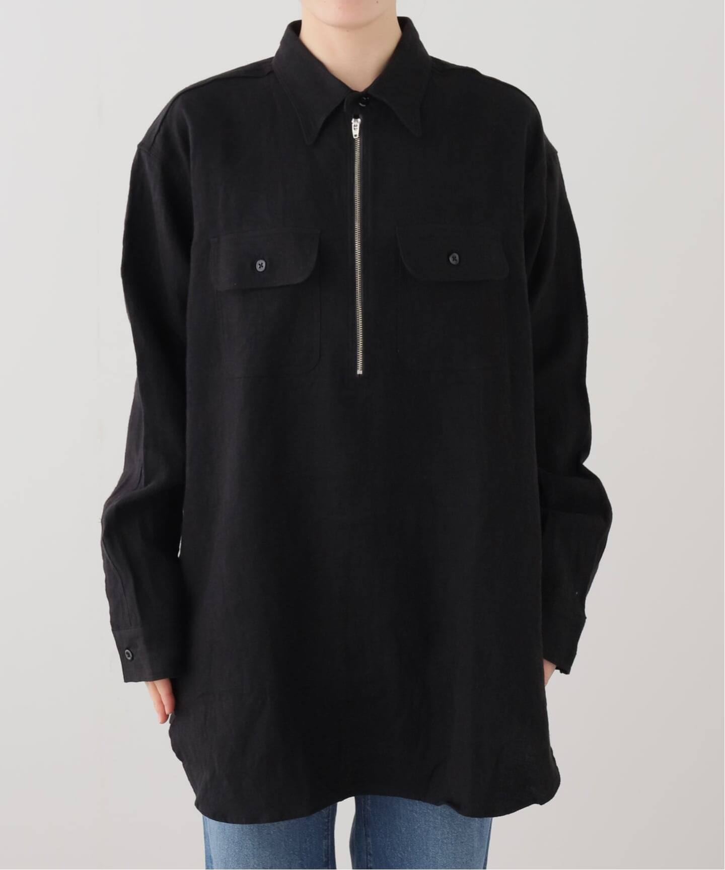 NEEDLES / ニードルズ】Half Zip Work Shirt（シャツ／ブラウス