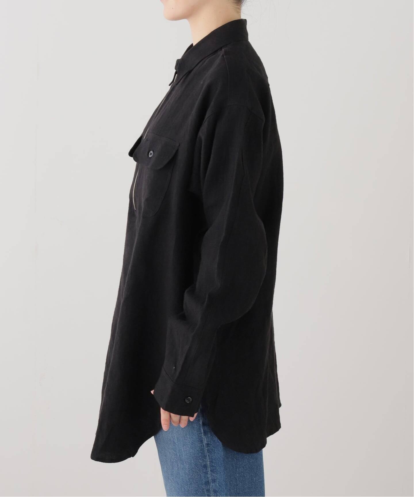 NEEDLES / ニードルズ】Half Zip Work Shirt（シャツ／ブラウス