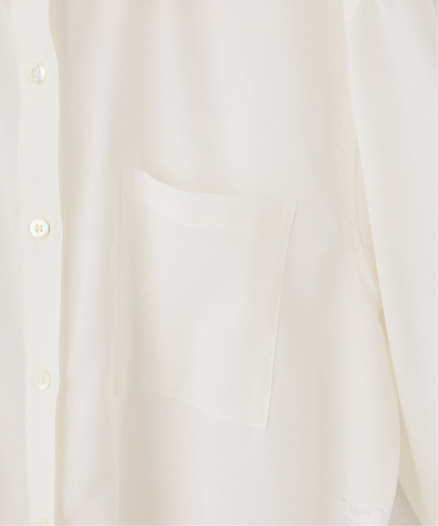 EUCHRONIA / ユークロニア】 2way Lace Glitch Shirt（シャツ