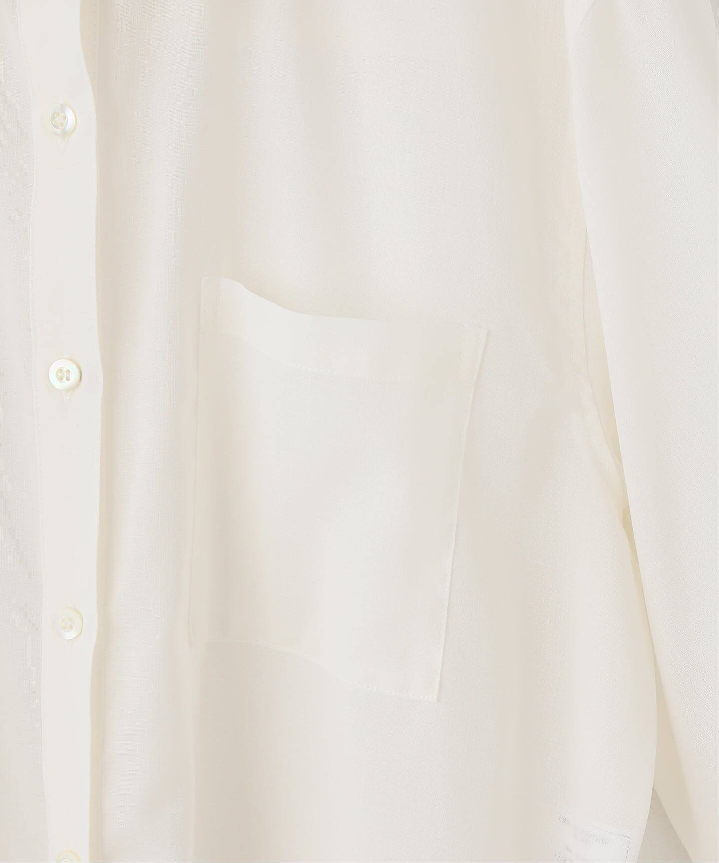 EUCHRONIA / ユークロニア】 2way Lace Glitch Shirt（シャツ 