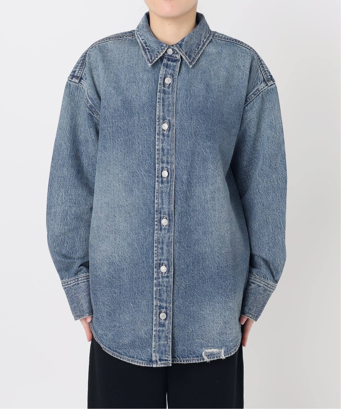 未使用　別注LEVI'S(R) ジャーナルスタンダード　オーバー　デニムシャツ 予約》別注【LEVI'S(R)/リーバイス(R)】for JS WOVEN DENIM SHIRT