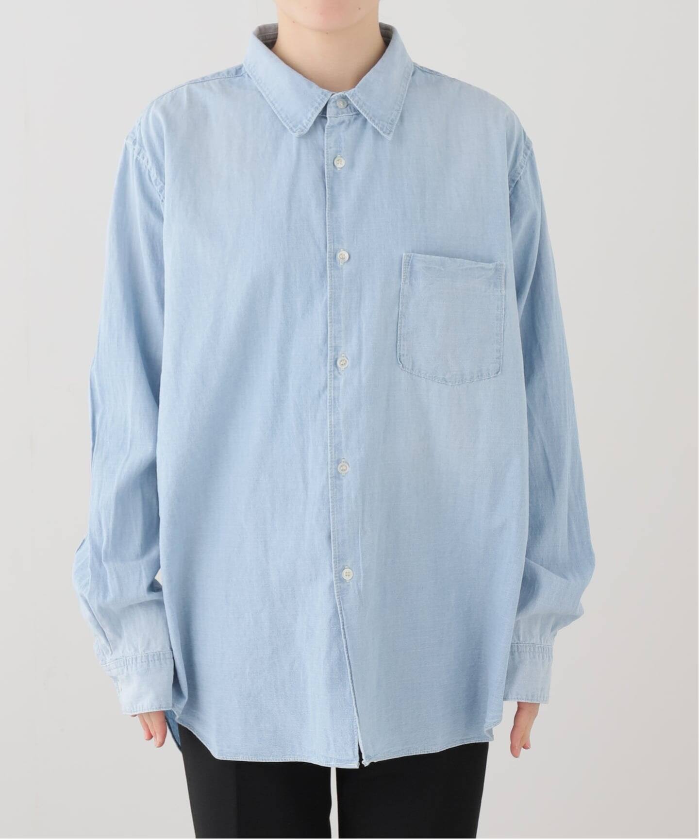JACKSON MATISSE/ジャクソンマティス】MickeyMouse Chambray shi