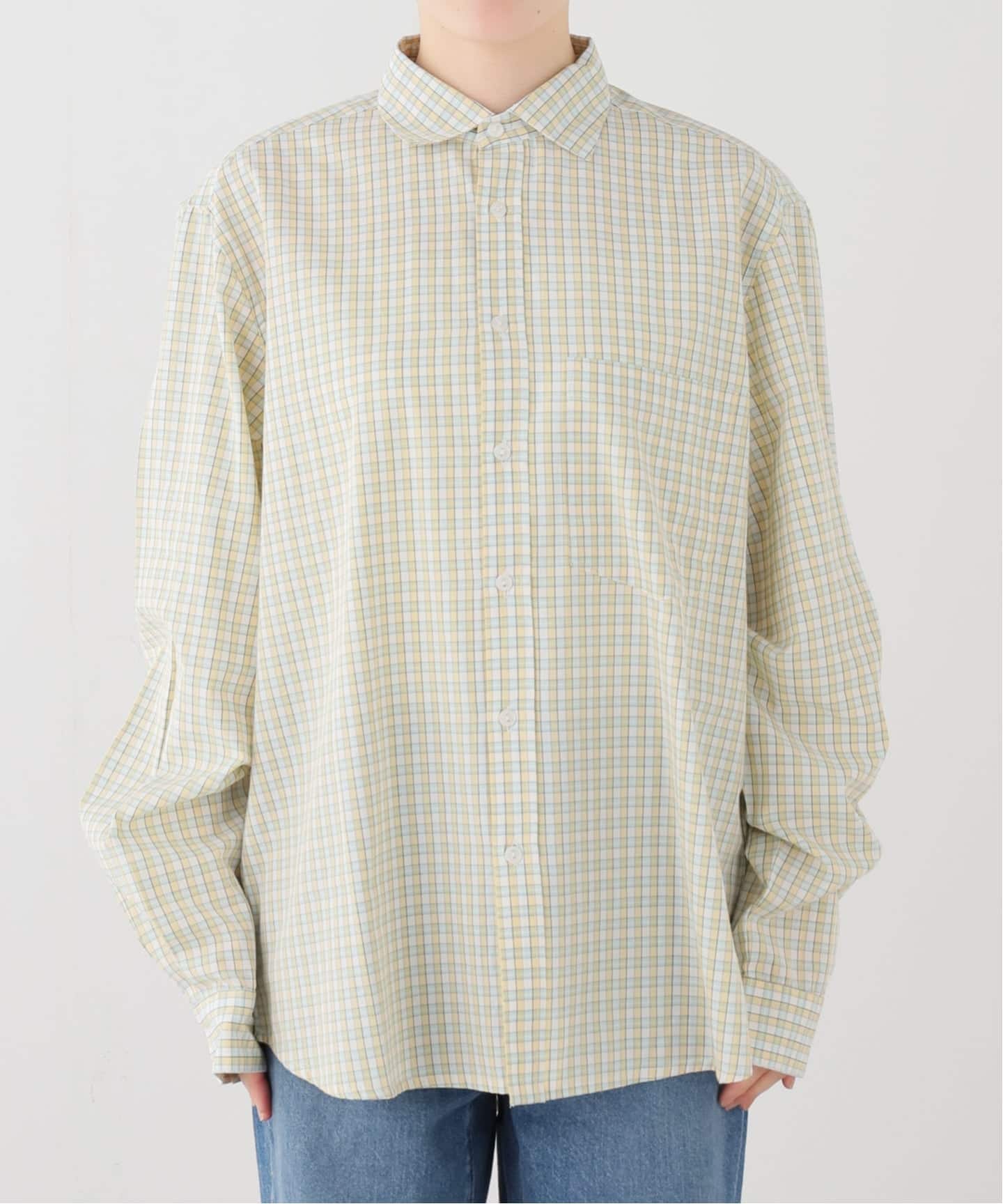 gimaguas/ギマガス】 RUBEN SHIRT GREENBEIGE（シャツ／ブラウス