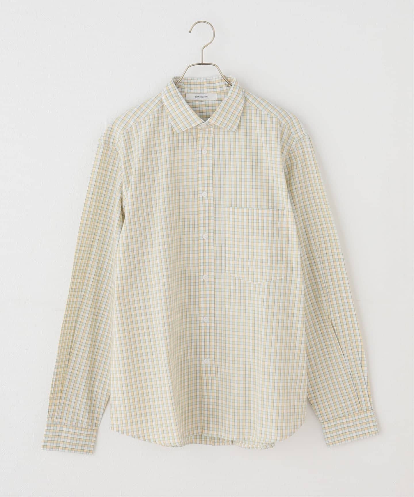 gimaguas/ギマガス】 RUBEN SHIRT GREENBEIGE（シャツ／ブラウス