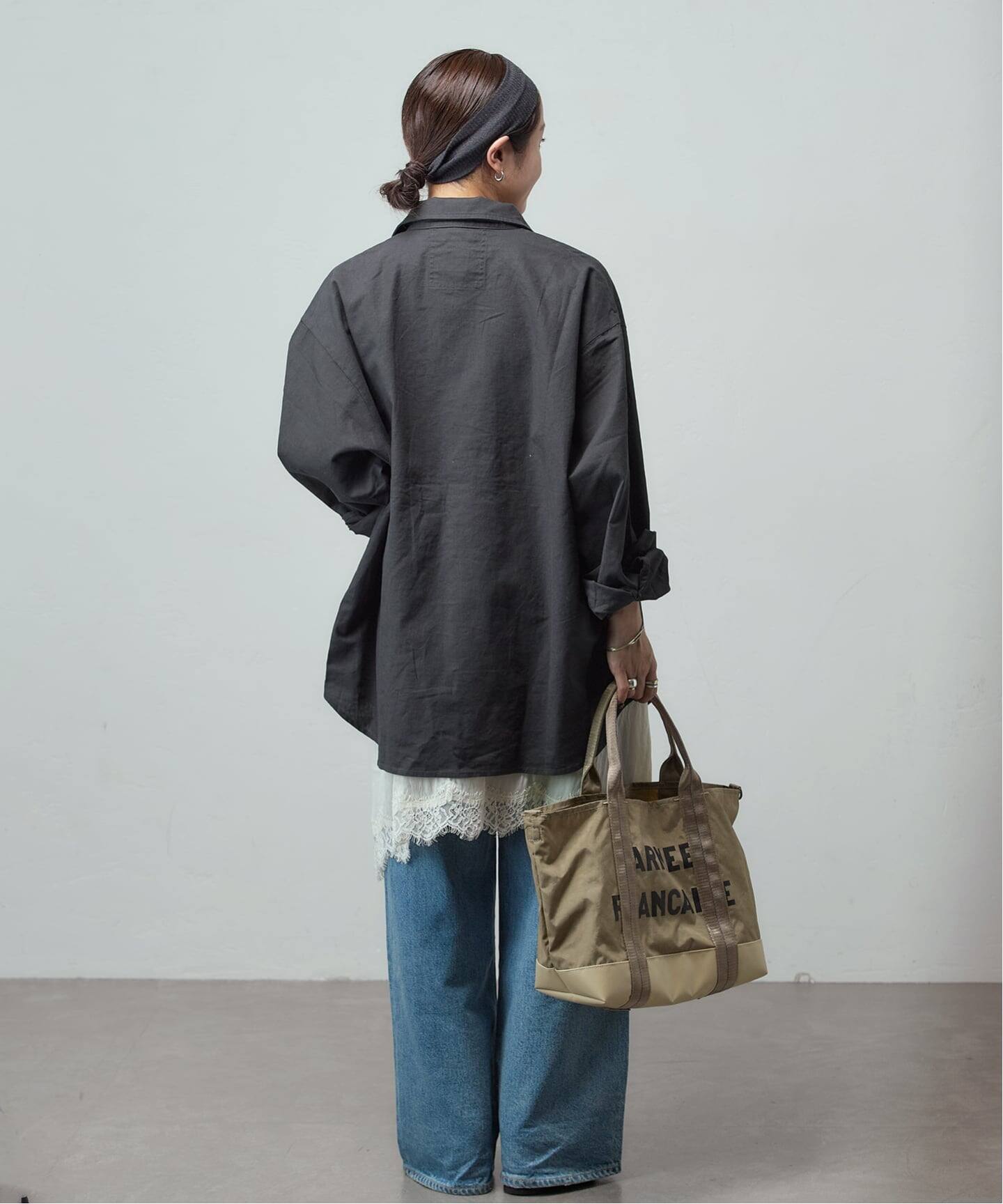 別注【ARMY TWILL/アーミーツイル】Cotton Linen Utility sh（シャツ