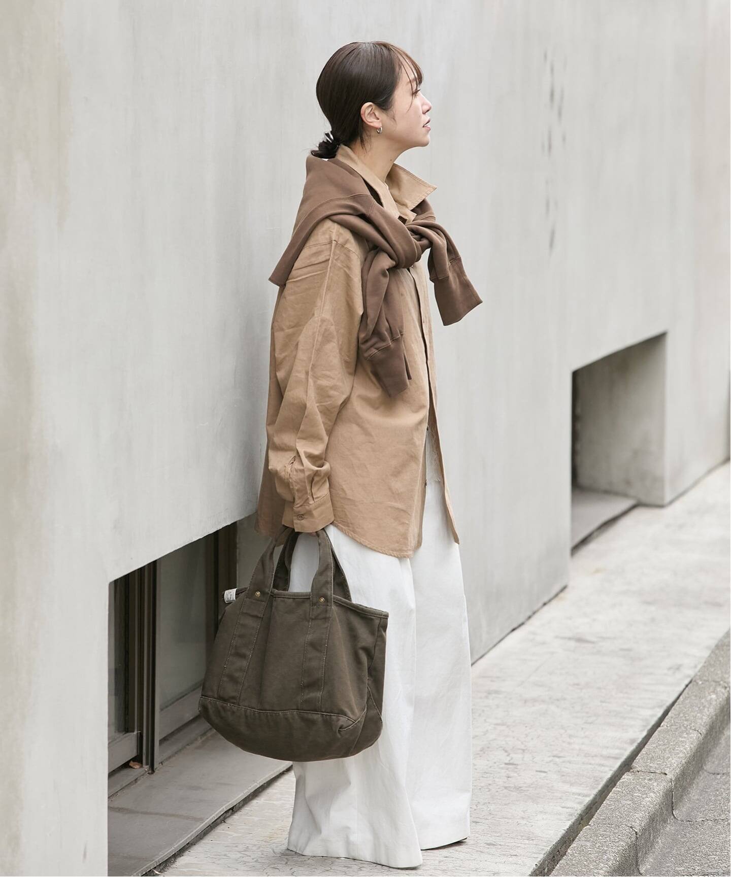 別注【ARMY TWILL/アーミーツイル】Cotton Linen Utility sh（シャツ 