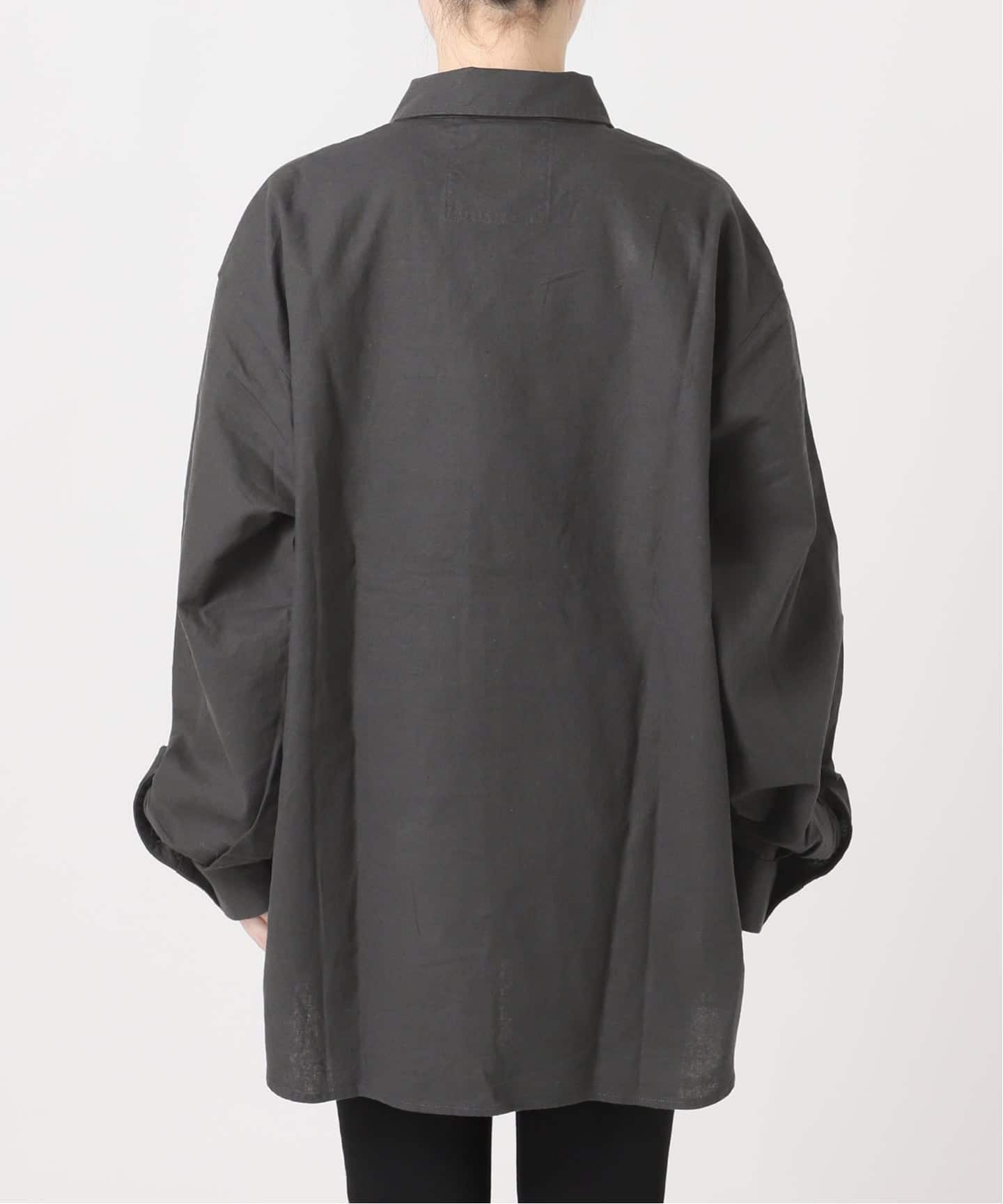 別注【ARMY TWILL/アーミーツイル】Cotton Linen Utility sh（シャツ