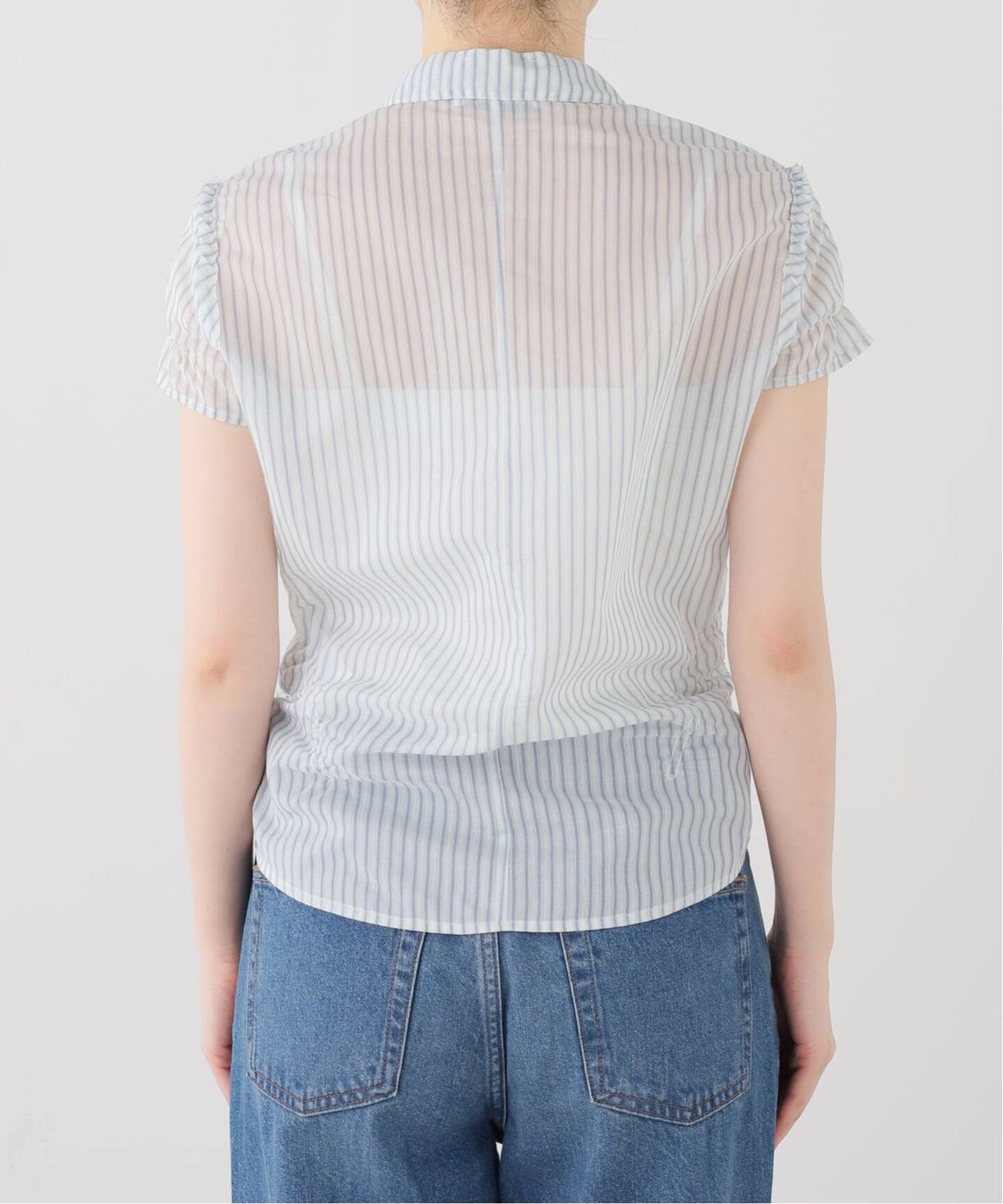 トップス LOWCLASSIC wrinkle half sleeve LOW CLASSIC/ロウ クラシック】 WRINKLE HALF SLEEVE SHIRT（シャツ