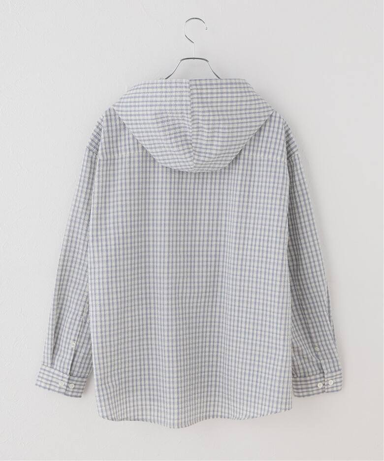 DUNST/ダンスト】 UNISEX CLASSIC HOODED SHIRT（シャツ／ブラウス 