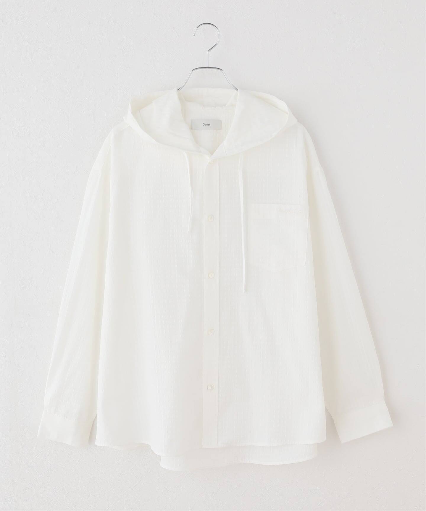 DUNST/ダンスト】 UNISEX CLASSIC HOODED SHIRT（シャツ／ブラウス 
