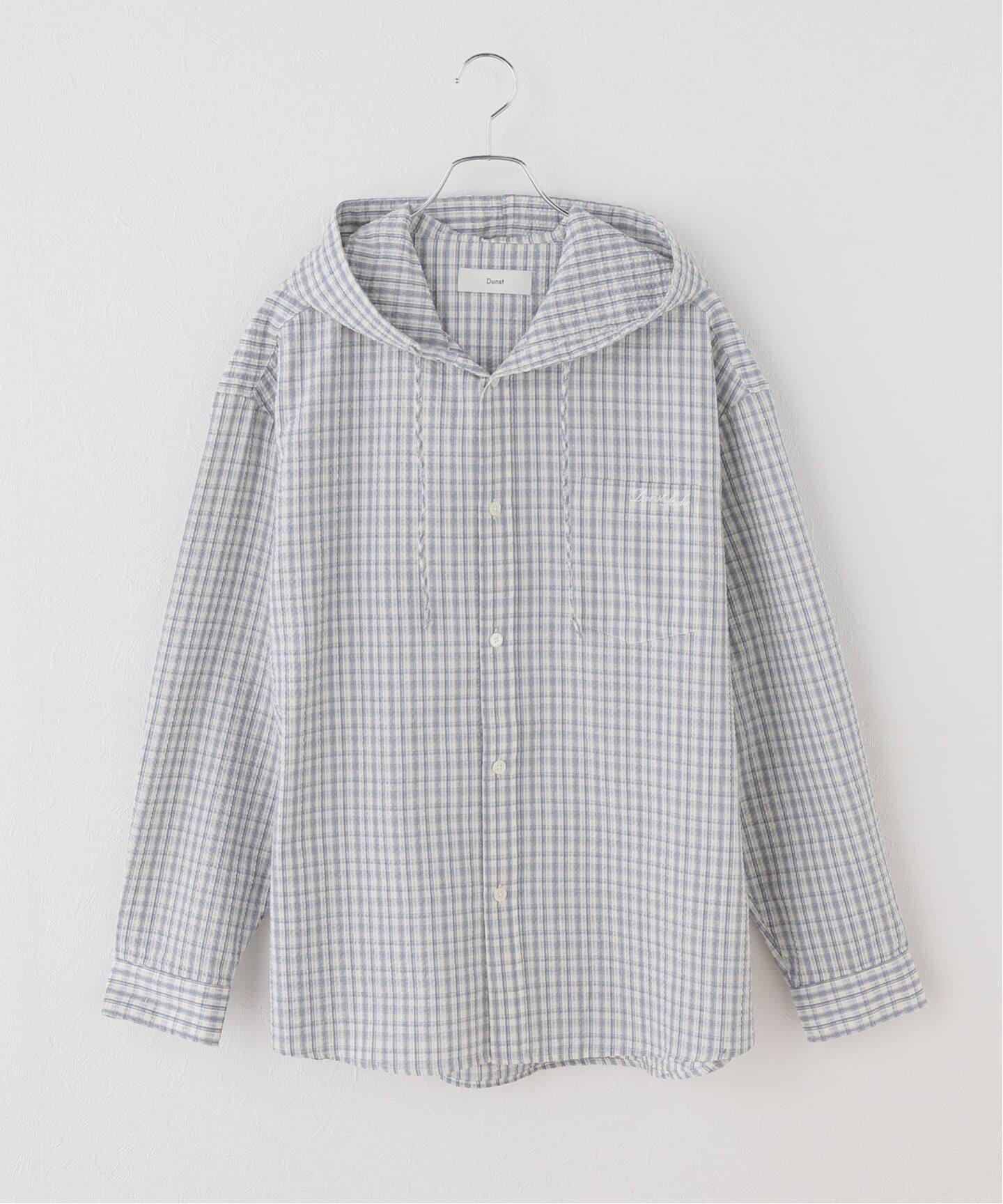 DUNST/ダンスト】 UNISEX CLASSIC HOODED SHIRT（シャツ／ブラウス 