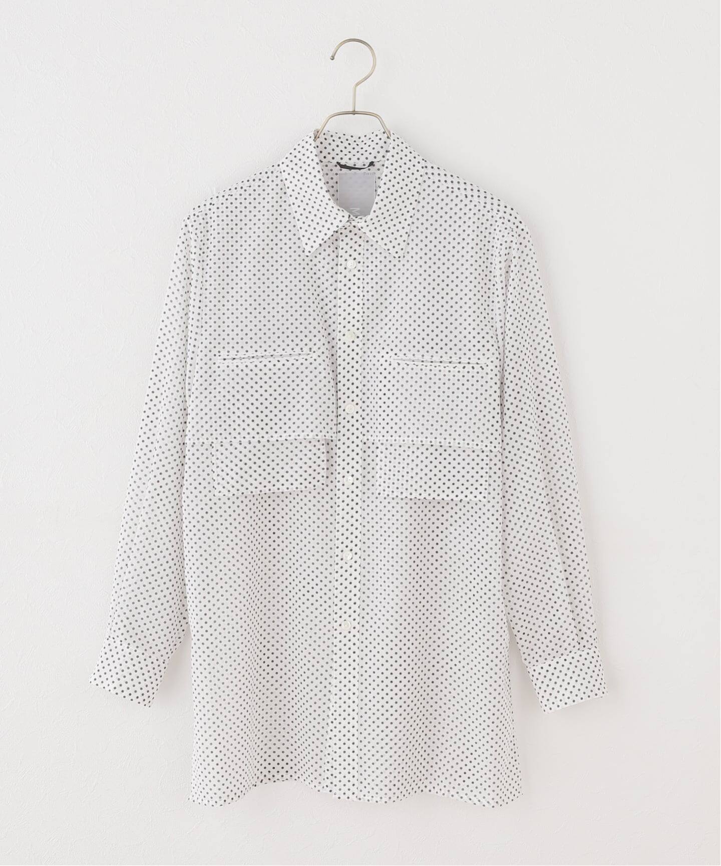 MIOSMOKEY/ミオズモーキー】PLAID SHEER LAYEAD SHIRT（シャツ 