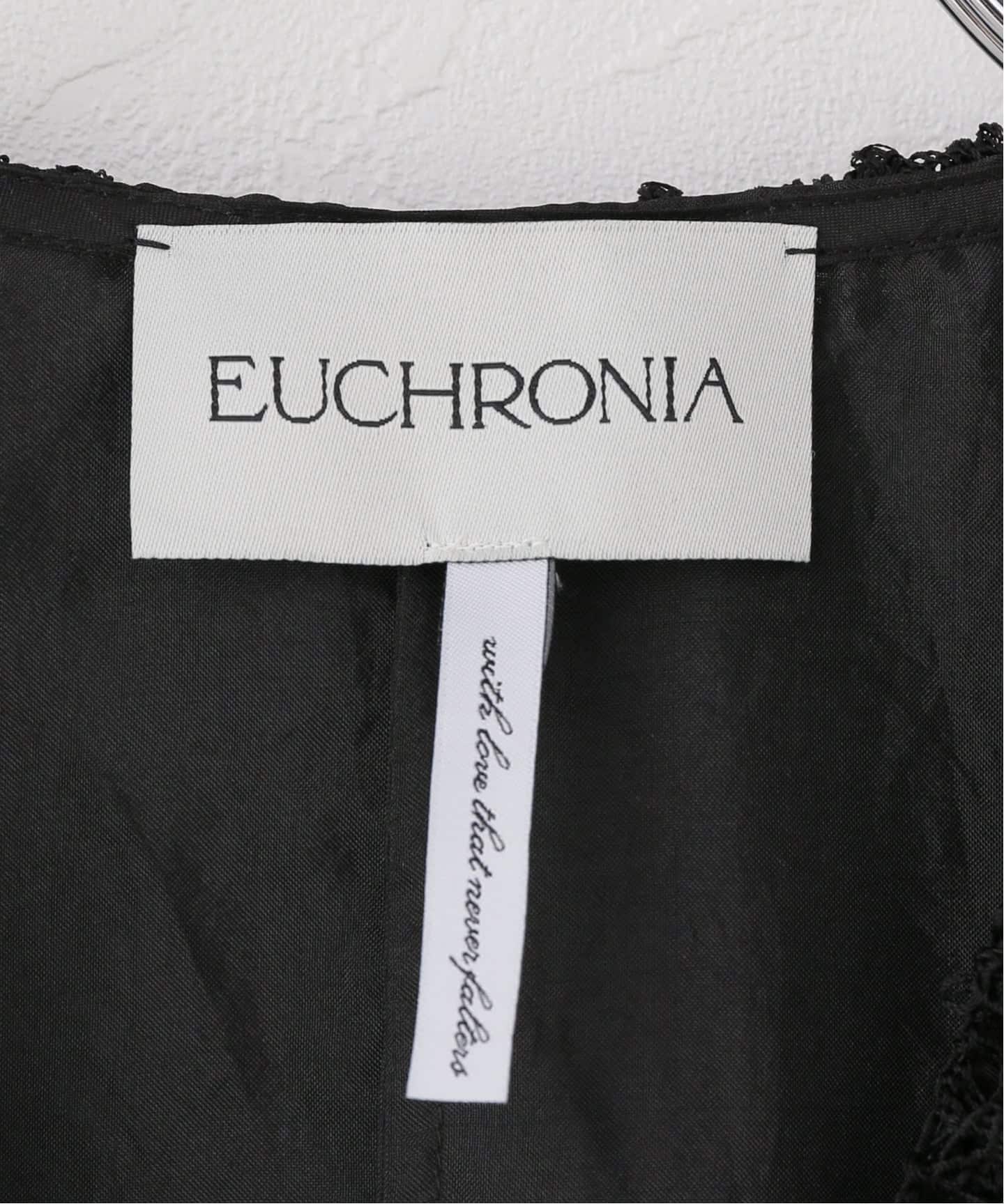 EUCHRONIA/ユークロニア】 Original Torsion lace blouse（シャツ