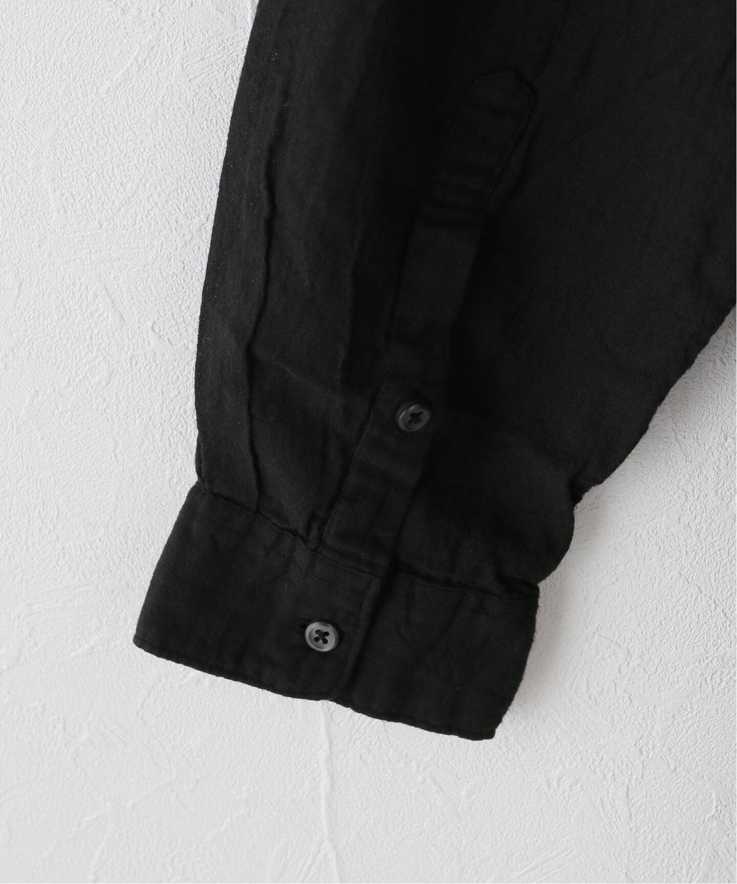ARMEN/アーメン】 30s GAUZE PLAIN OVERDYE SH（シャツ／ブラウス