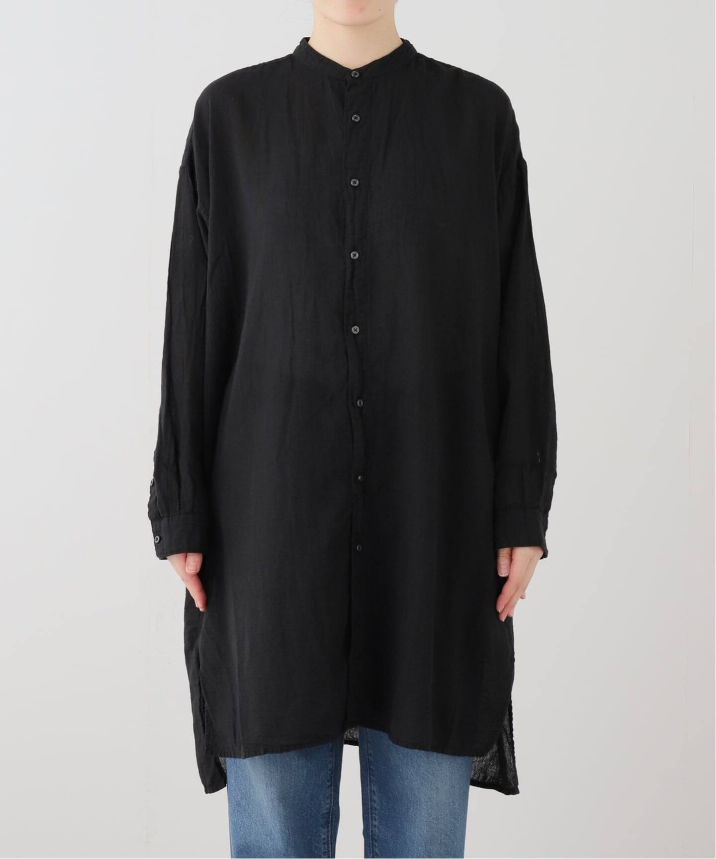 ARMEN/アーメン】 30s GAUZE PLAIN OVERDYE SH（シャツ／ブラウス 