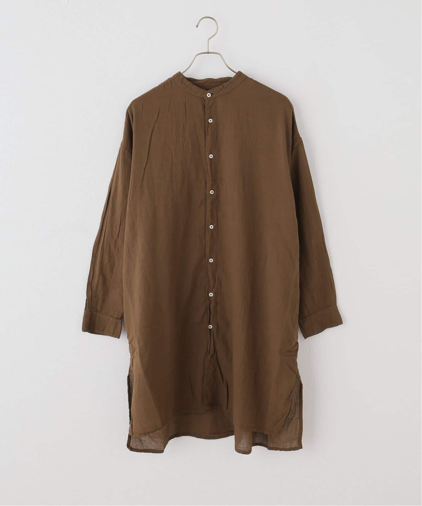 ARMEN/アーメン】 30s GAUZE PLAIN OVERDYE SH（シャツ／ブラウス